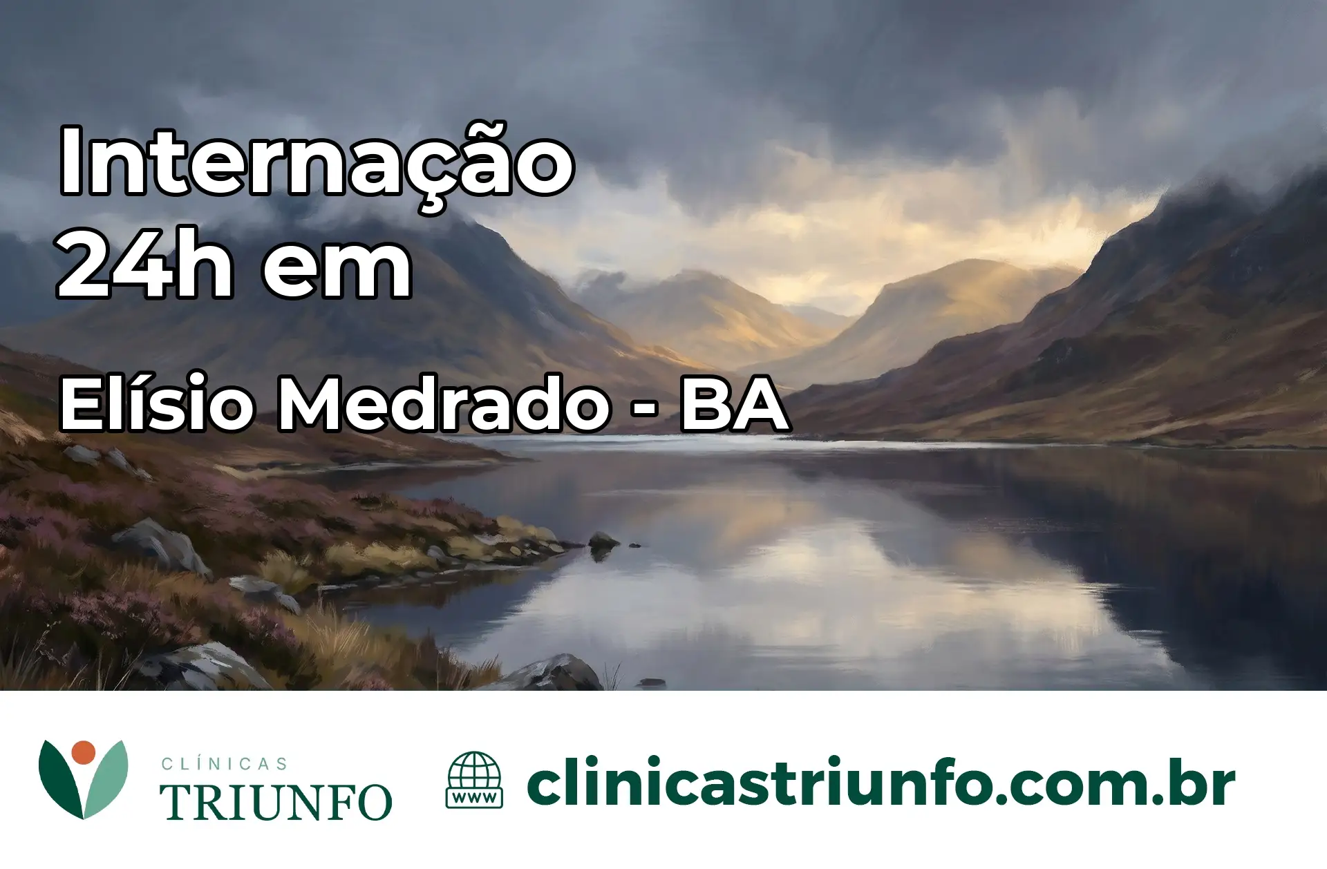 Internação 24 horas em Elísio Medrado – BA