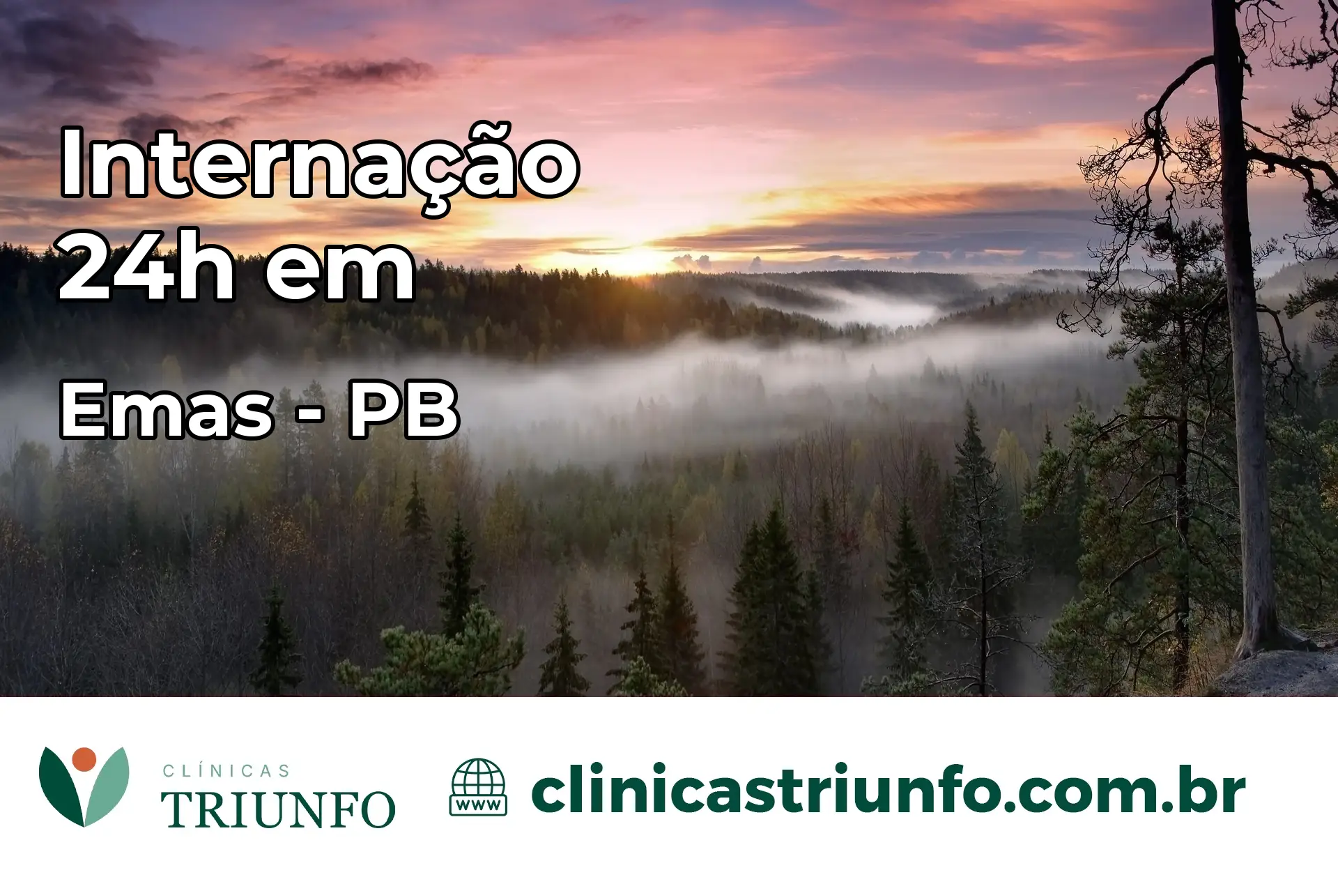 Internação 24 horas em Emas – PB