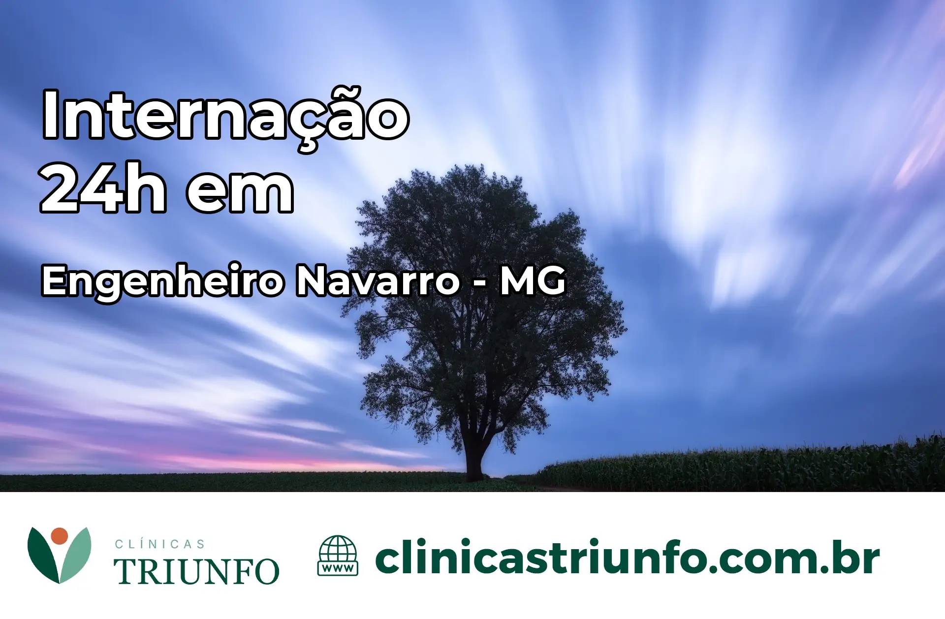 Internação 24 horas em Engenheiro Navarro – MG