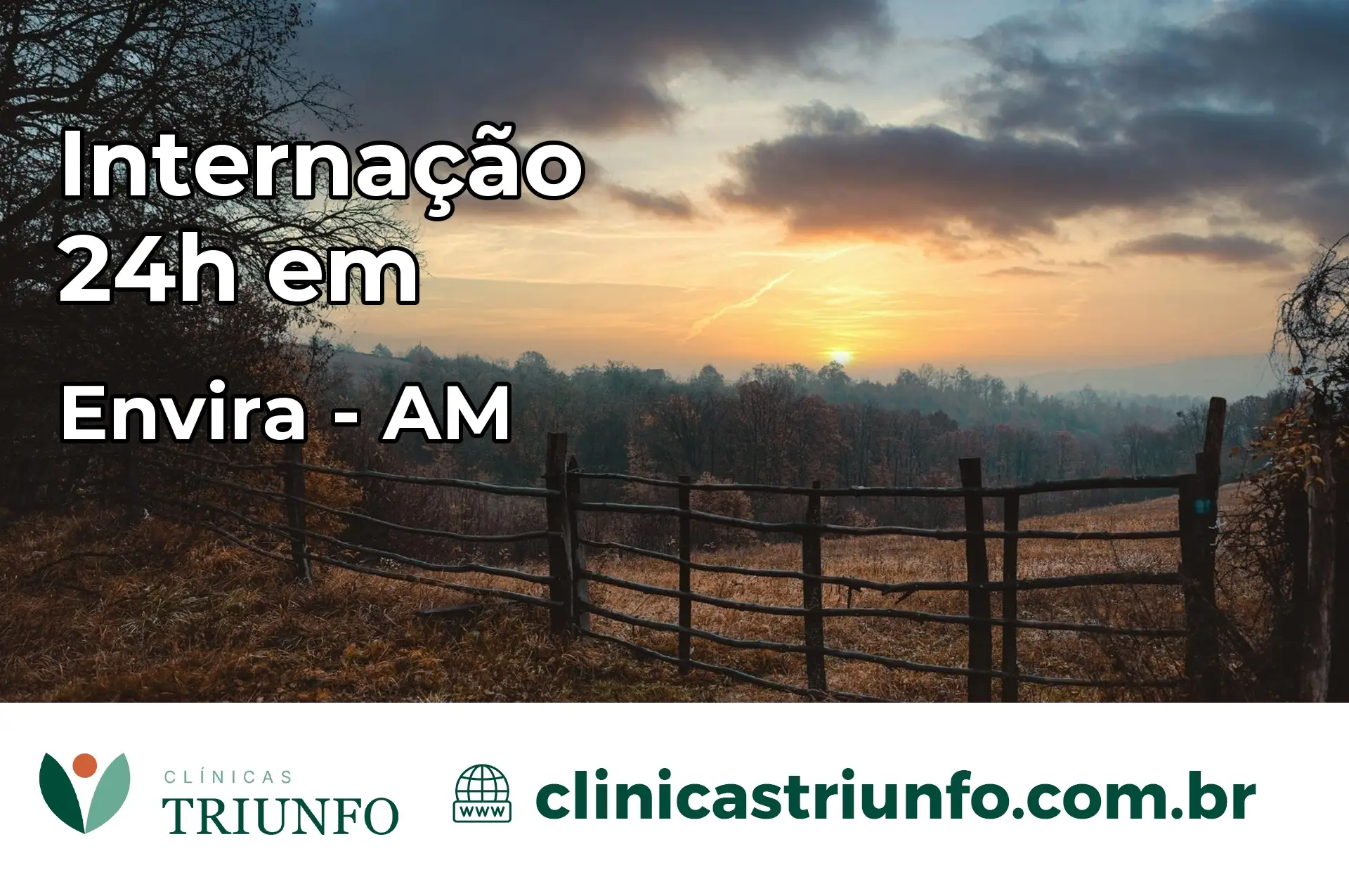 Internação 24 horas em Envira – AM