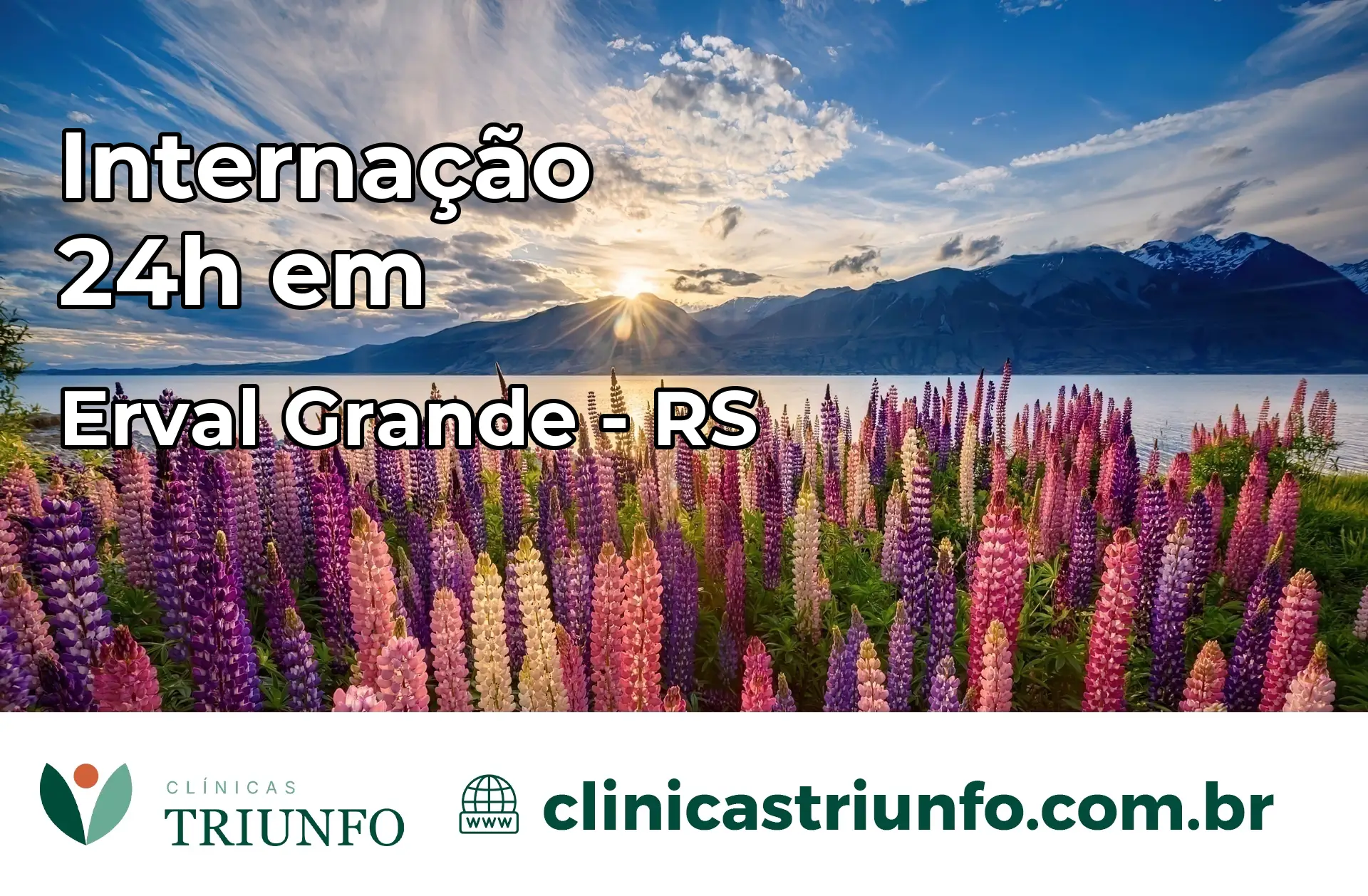 Internação 24 horas em Erval Grande – RS