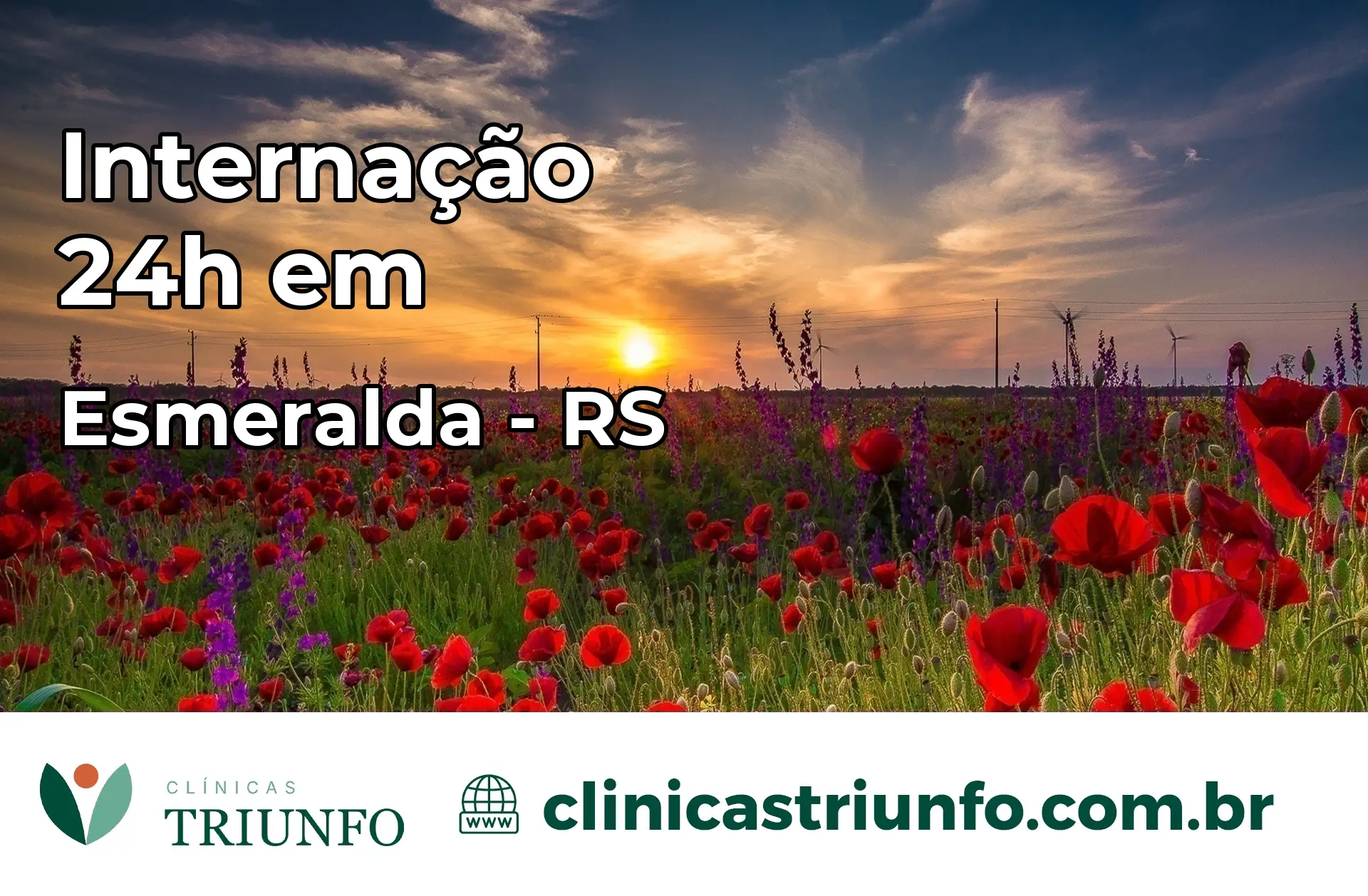 Internação 24 horas em Esmeralda – RS