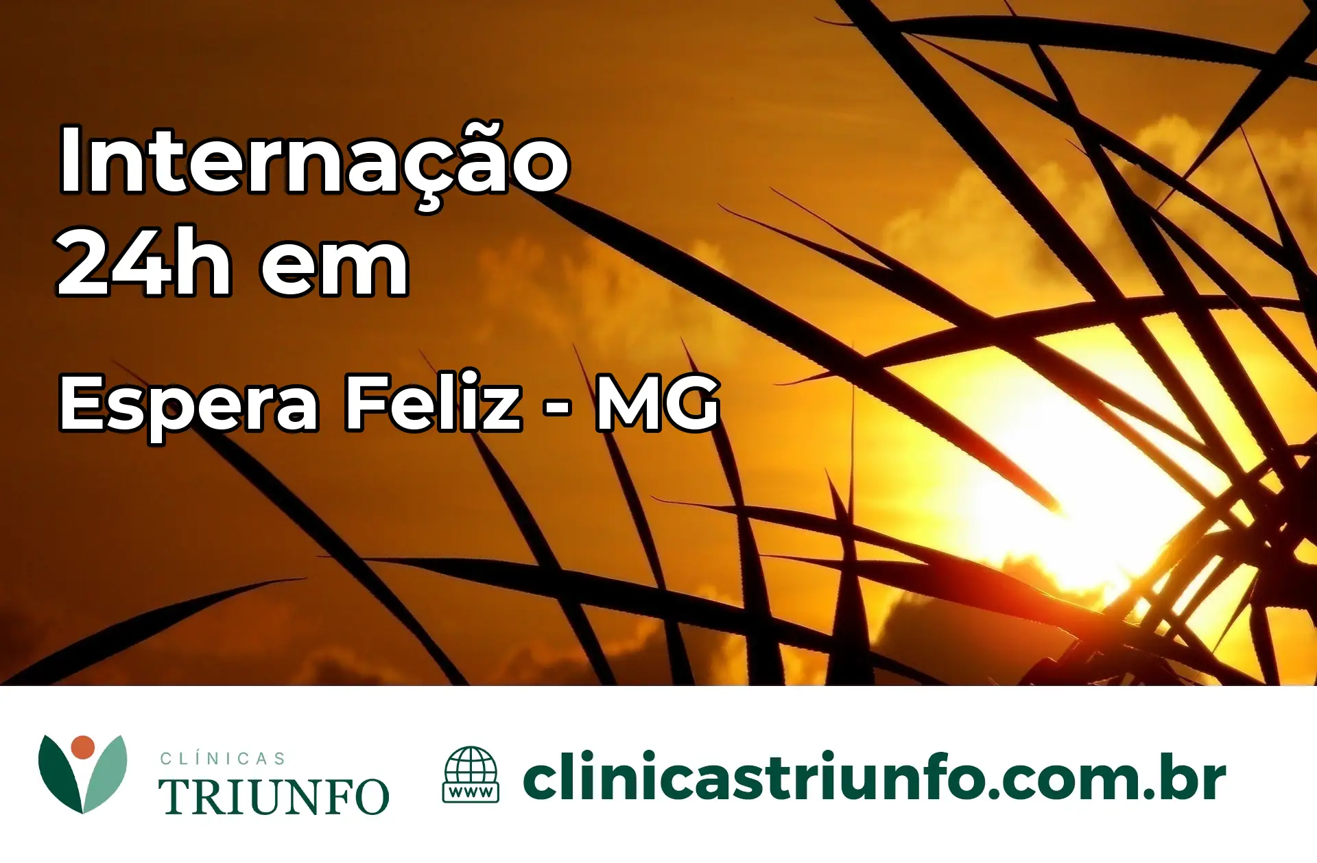 Internação 24 horas em Espera Feliz – MG