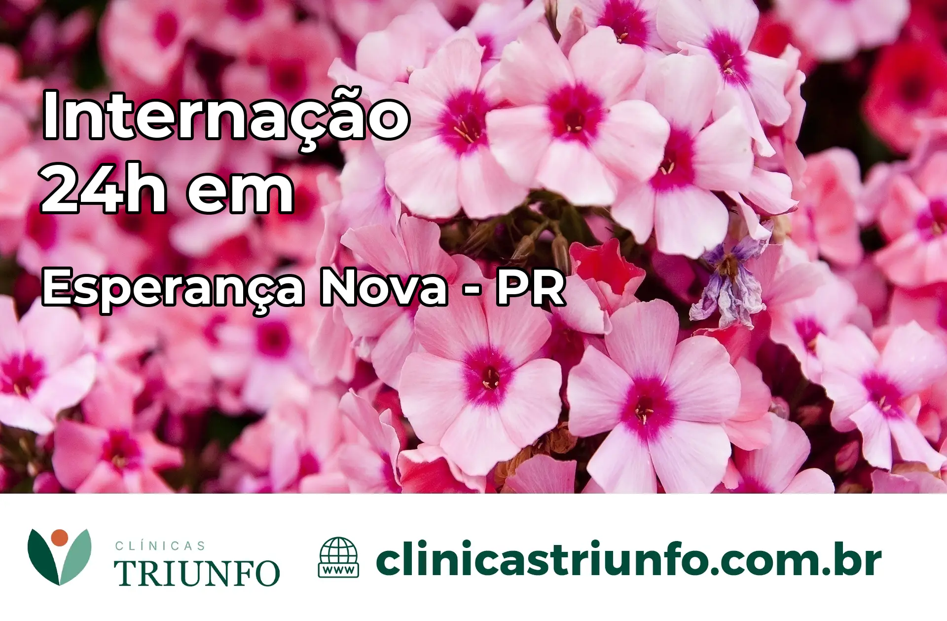 Internação 24 horas em Esperança Nova – PR