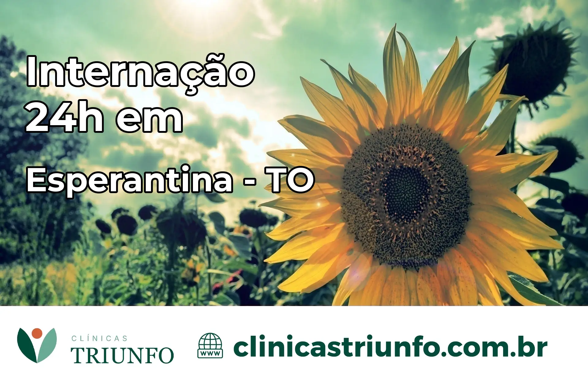 Internação 24 horas em Esperantina – TO