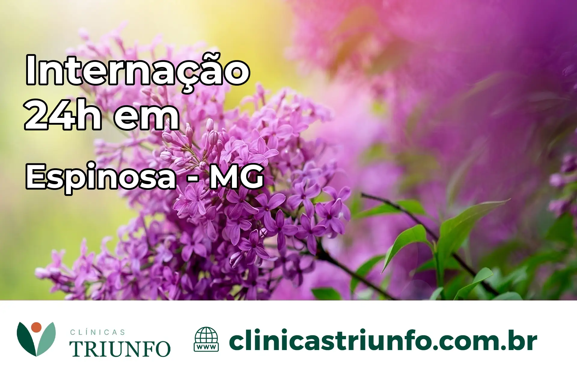 Internação 24 horas em Espinosa – MG