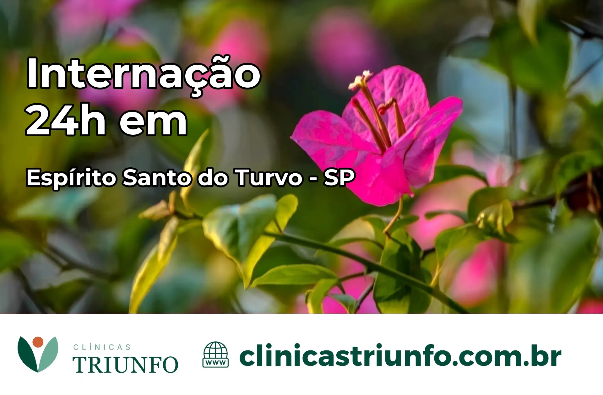 Internação 24 horas em Espírito Santo do Turvo – SP