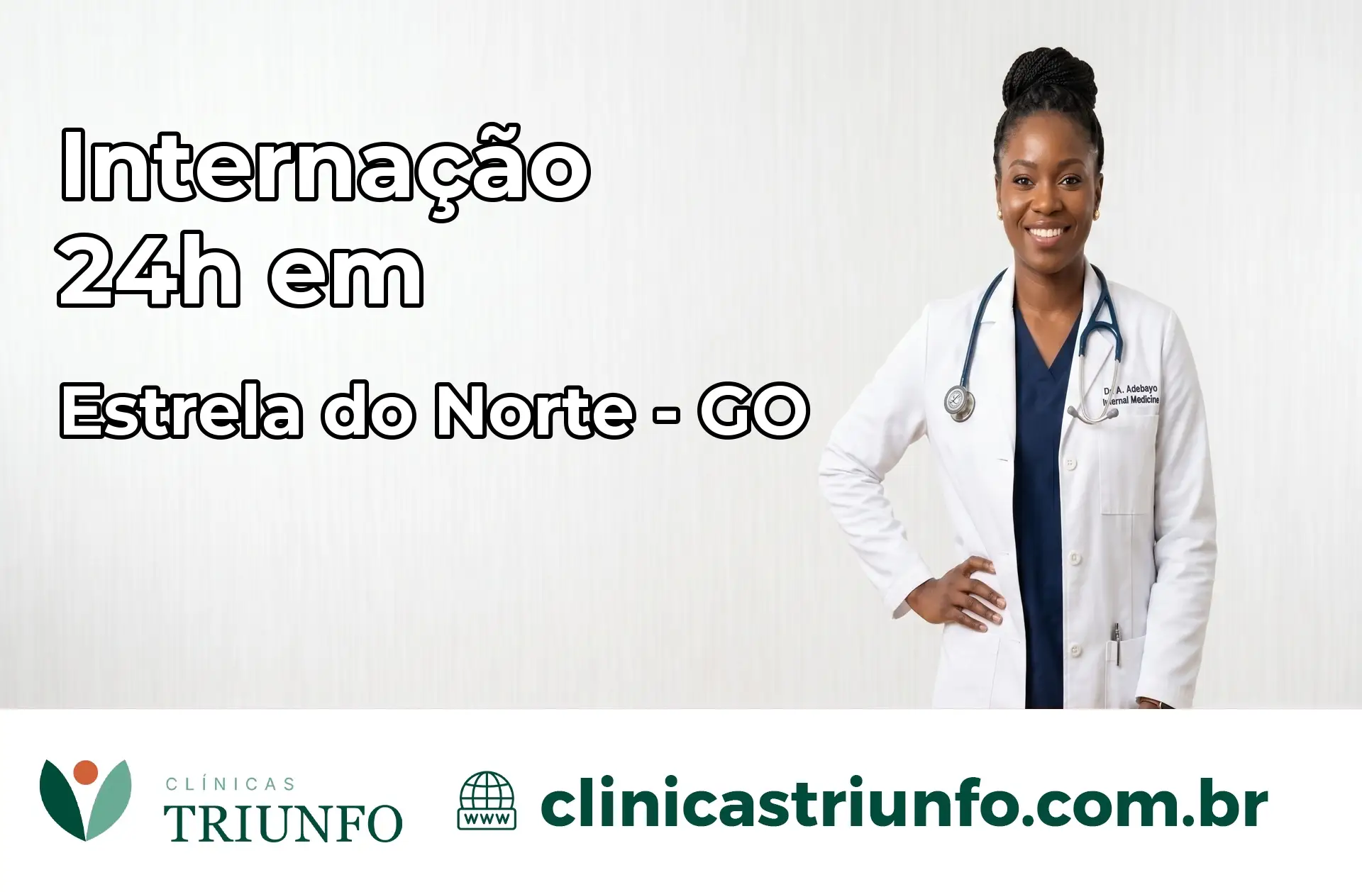 Internação 24 horas em Estrela do Norte – GO