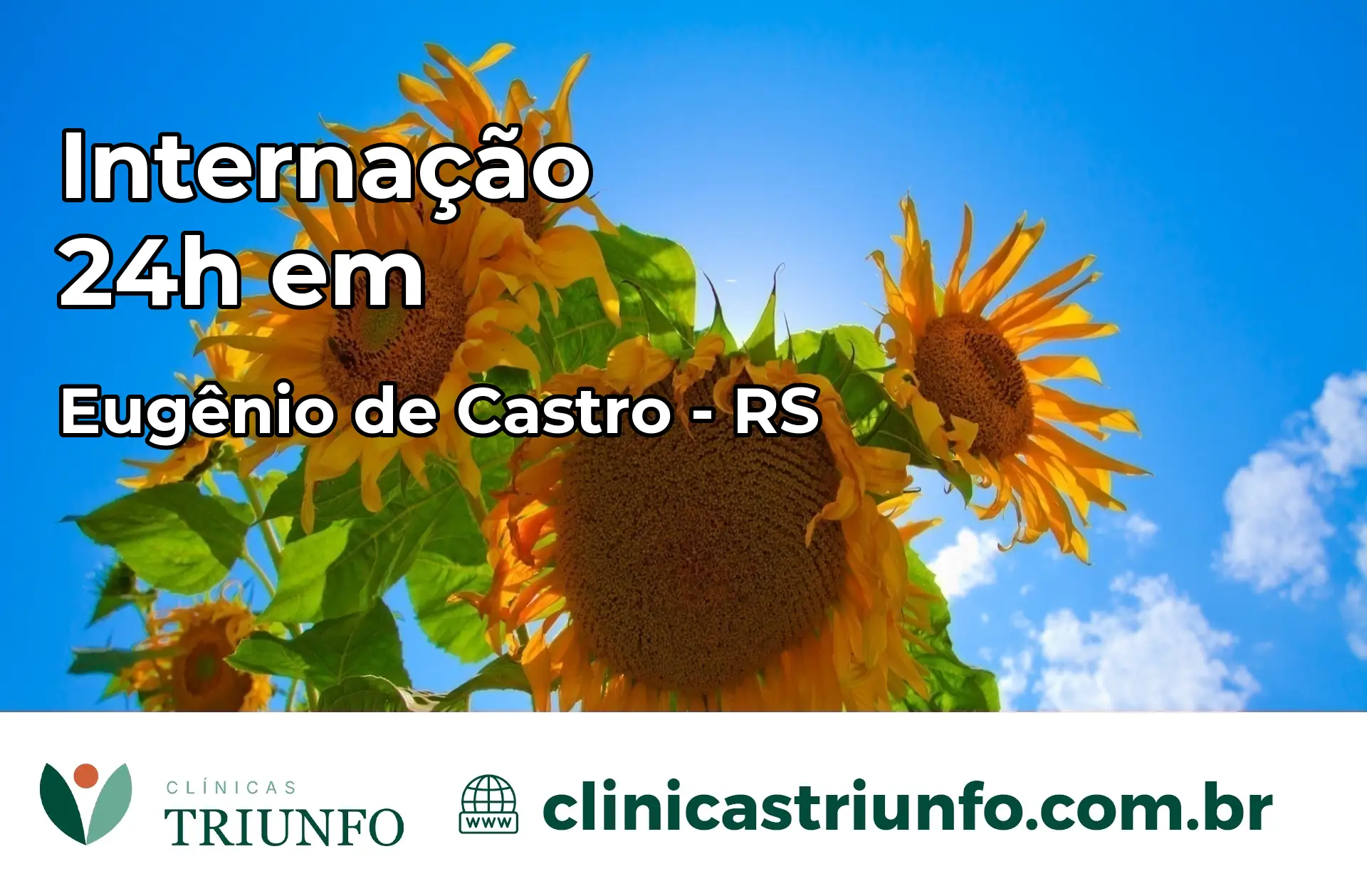 Internação 24 horas em Eugênio de Castro – RS
