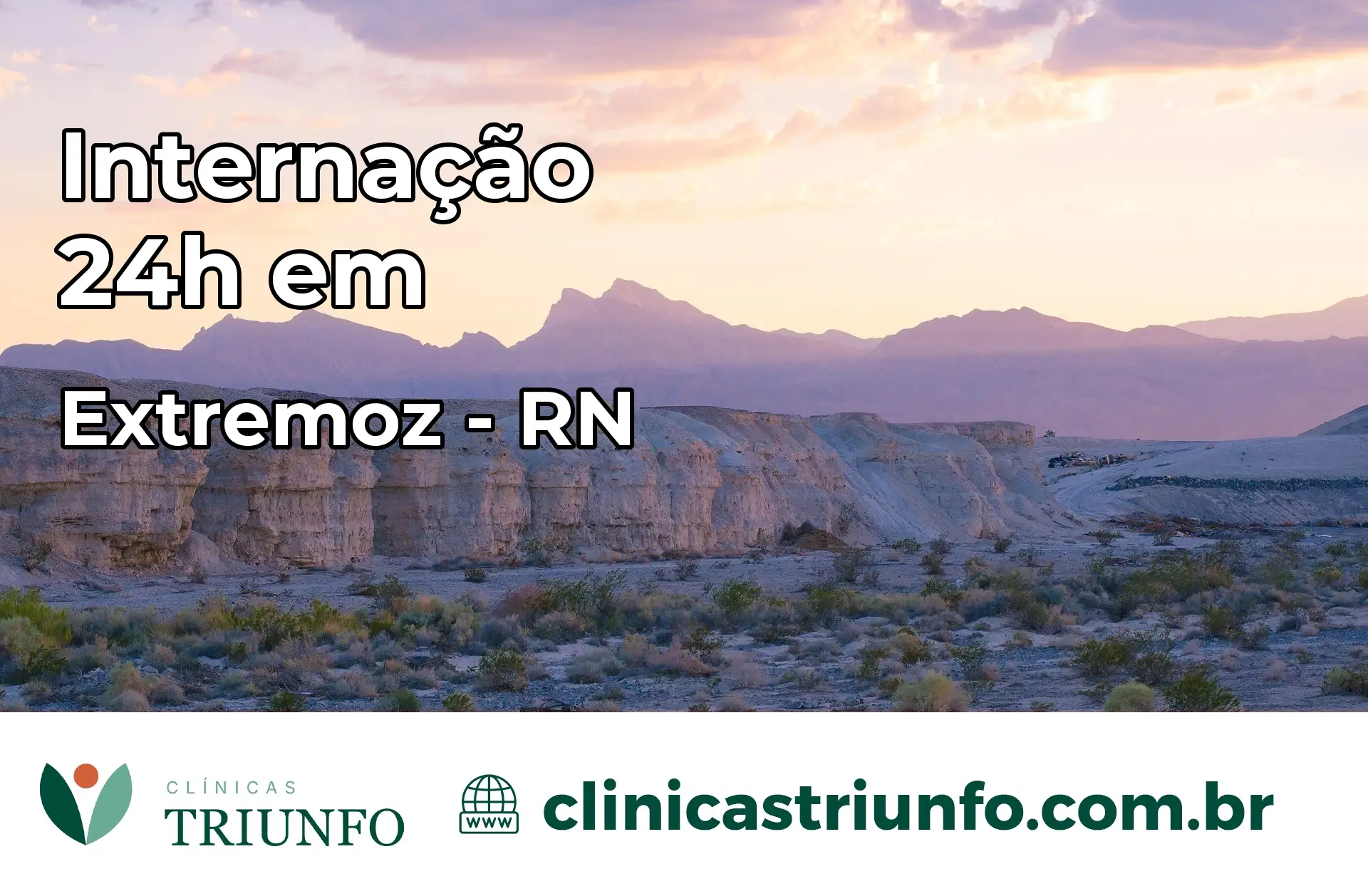 Internação 24 horas em Extremoz – RN
