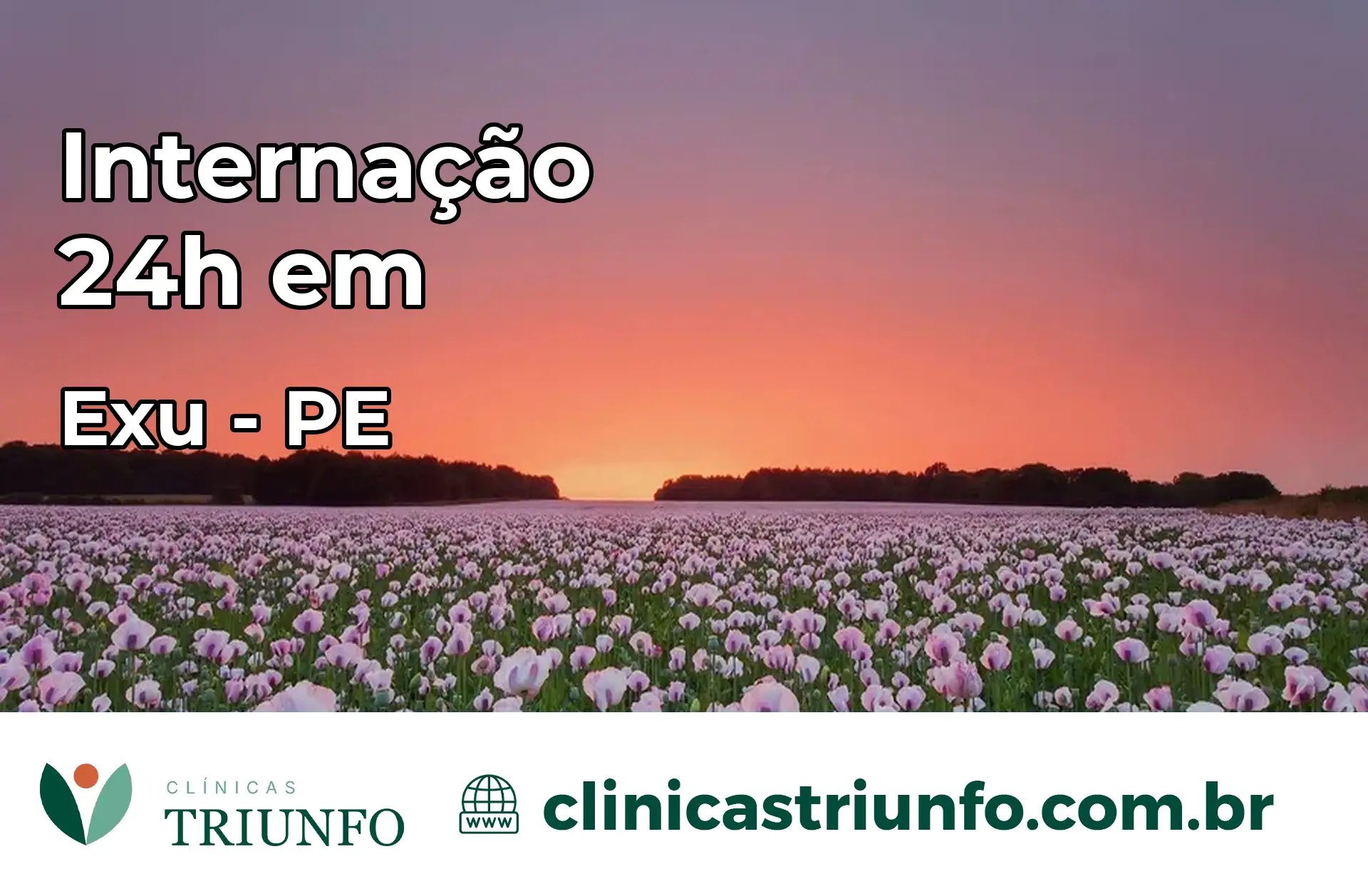 Internação 24 horas em Exu – PE