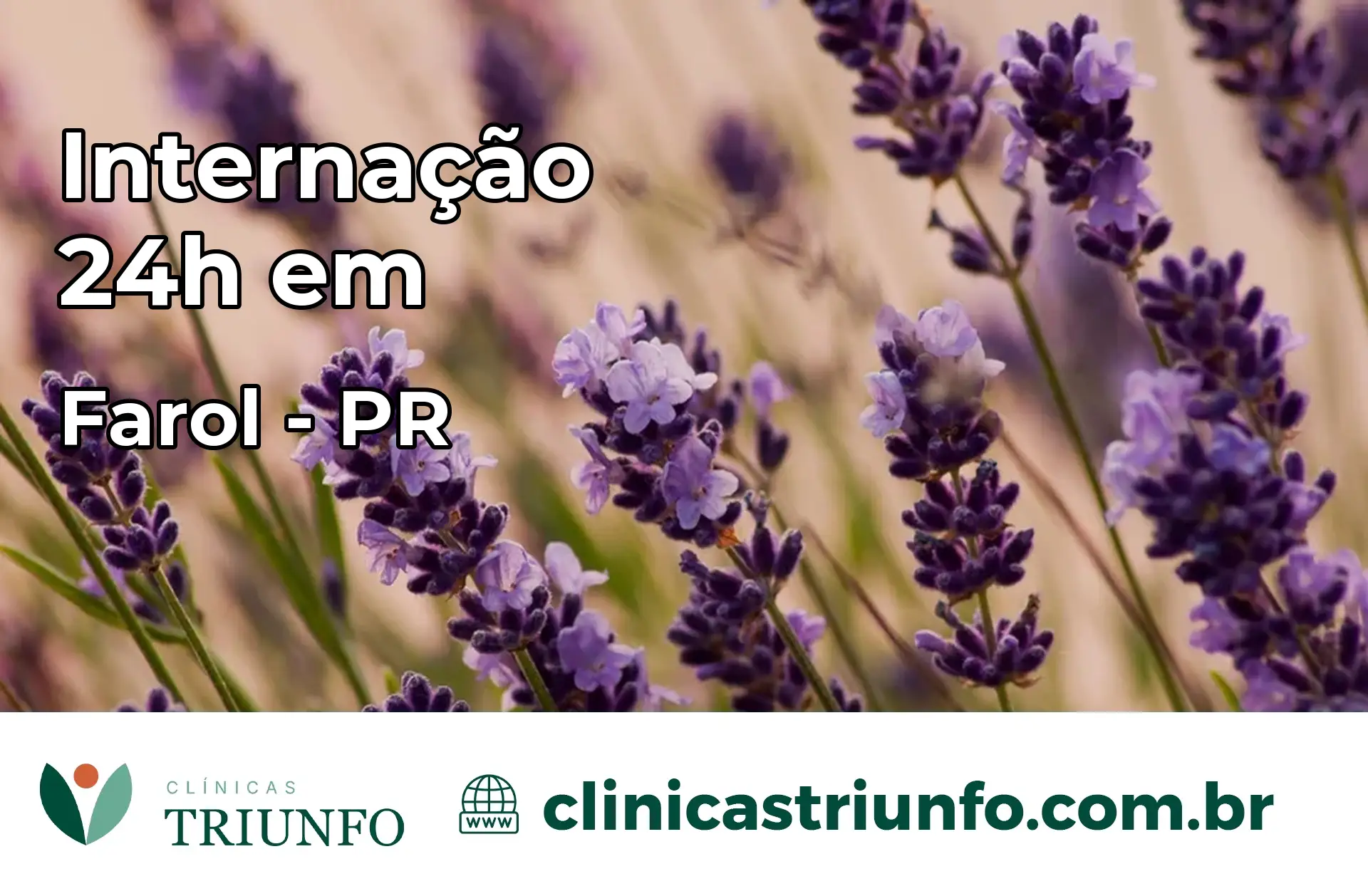 Internação 24 horas em Farol – PR