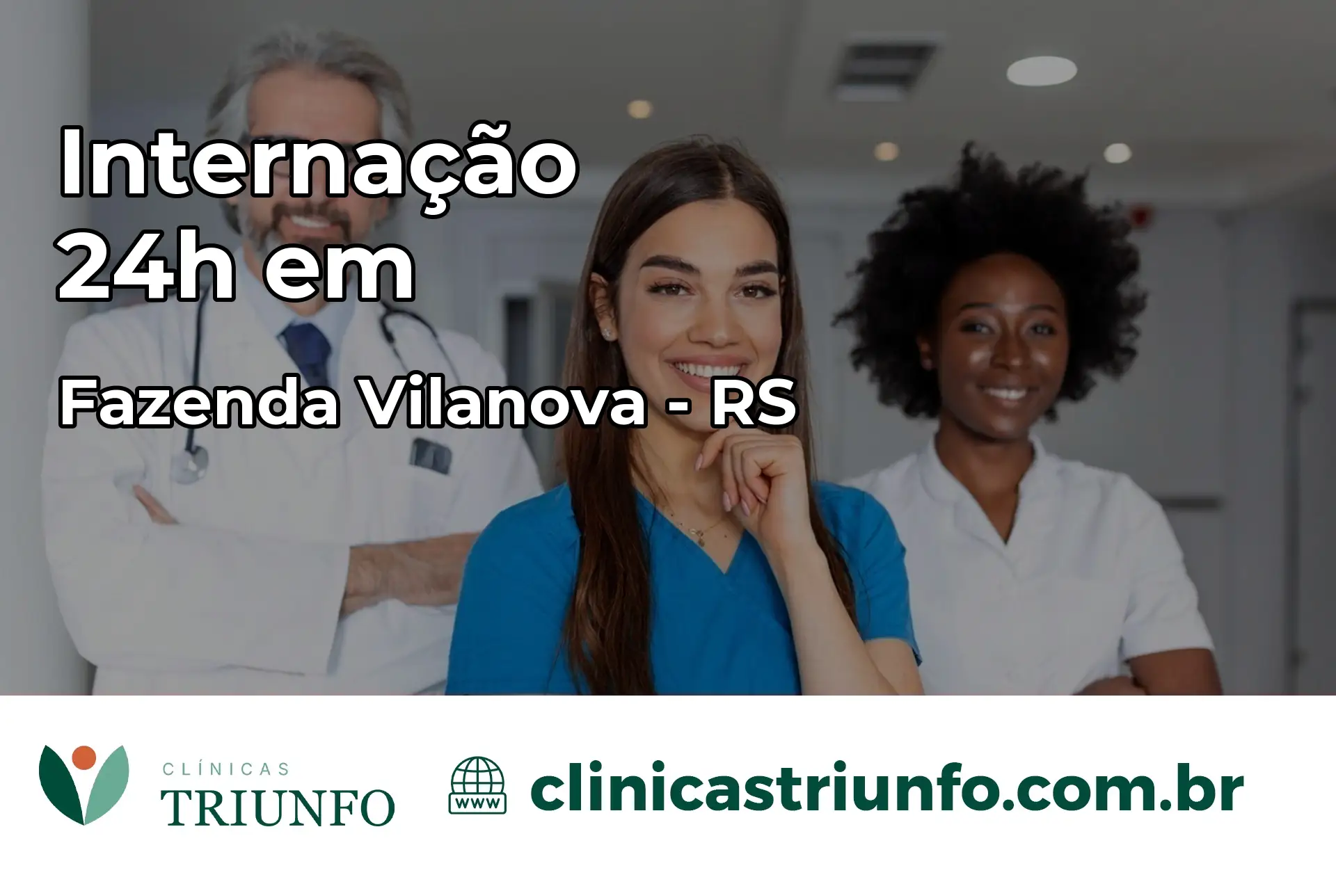Internação 24 horas em Fazenda Vilanova – RS