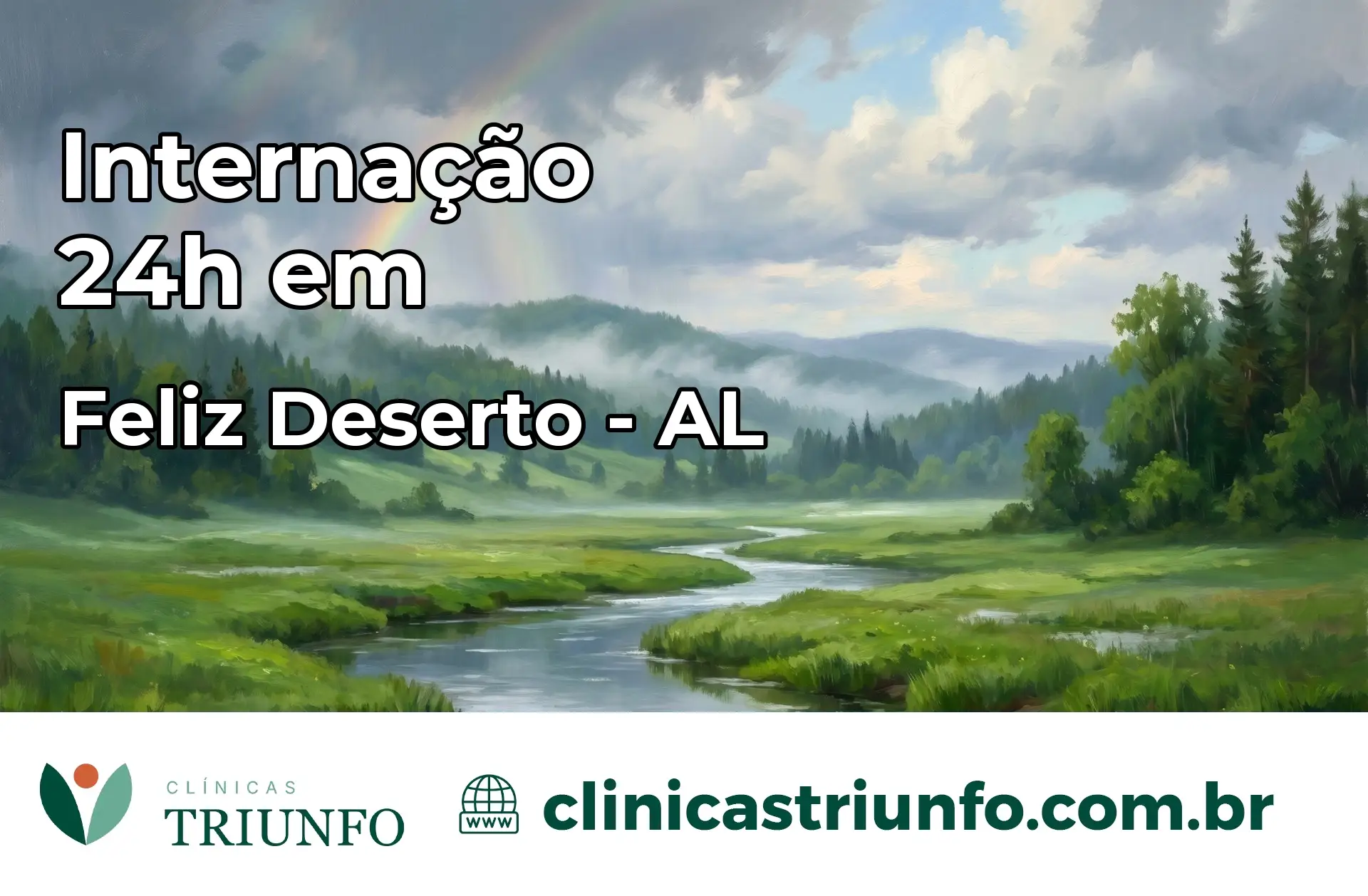 Internação 24 horas em Feliz Deserto – AL