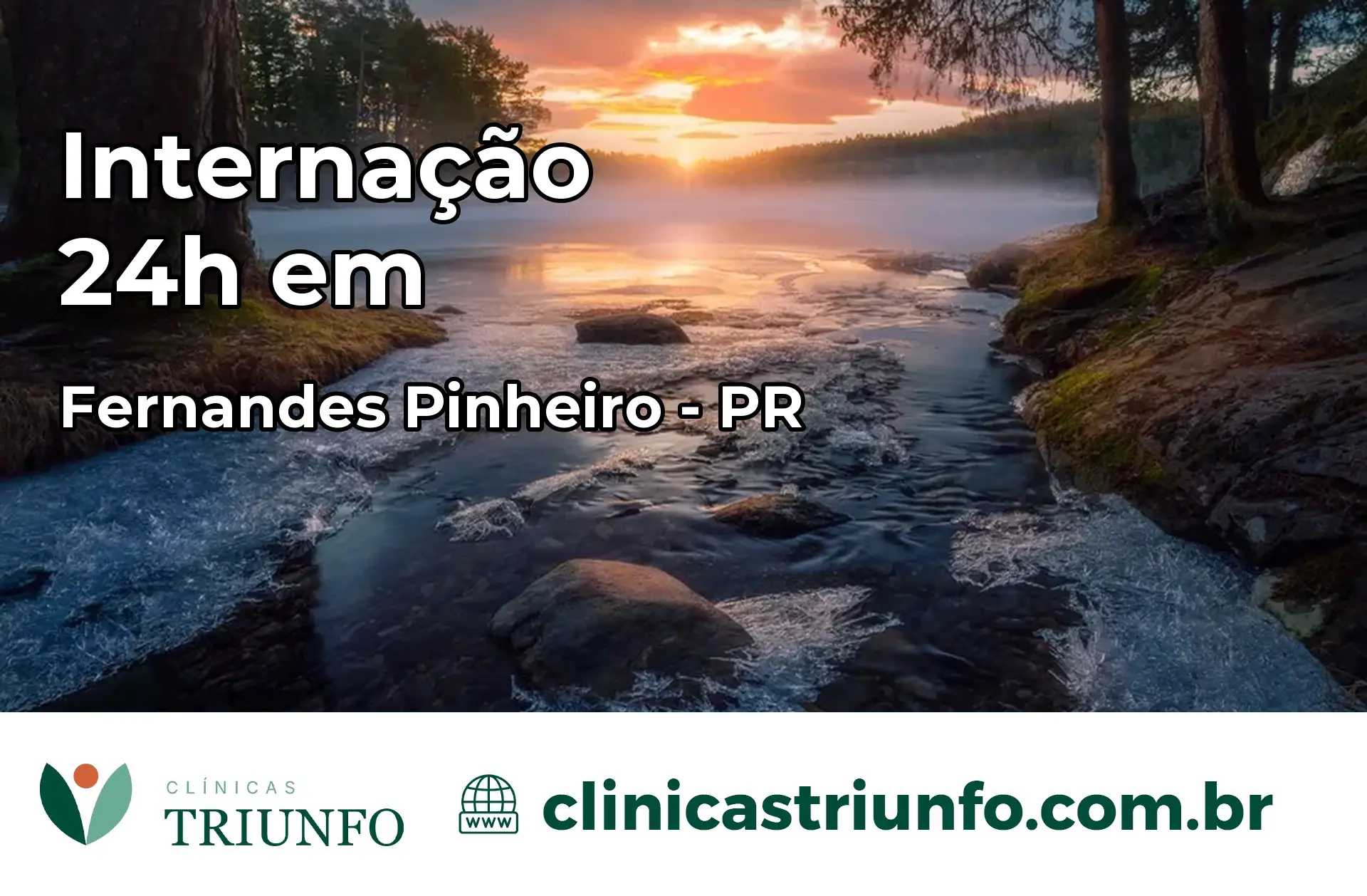 Internação 24 horas em Fernandes Pinheiro – PR