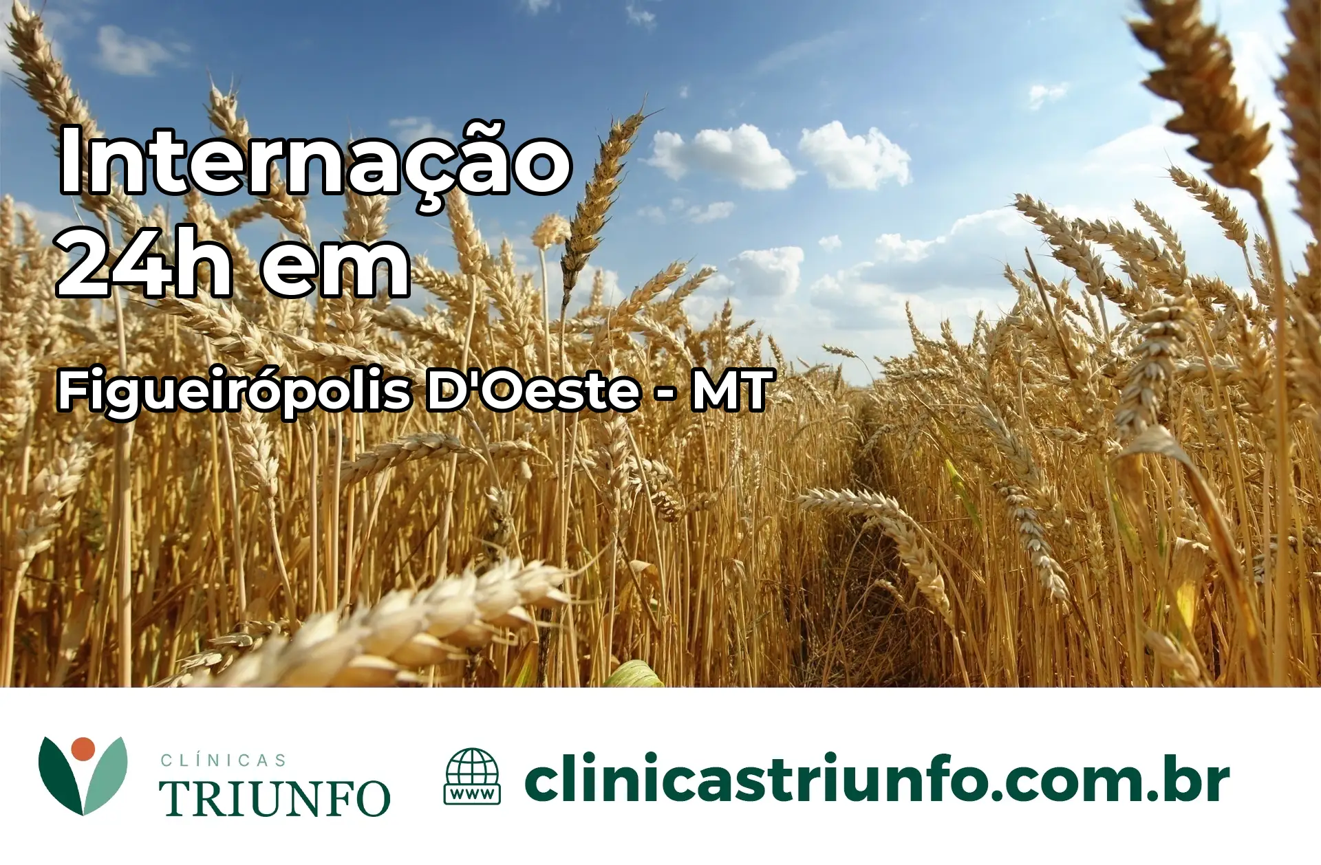 Internação 24 horas em Figueirópolis D'Oeste – MT