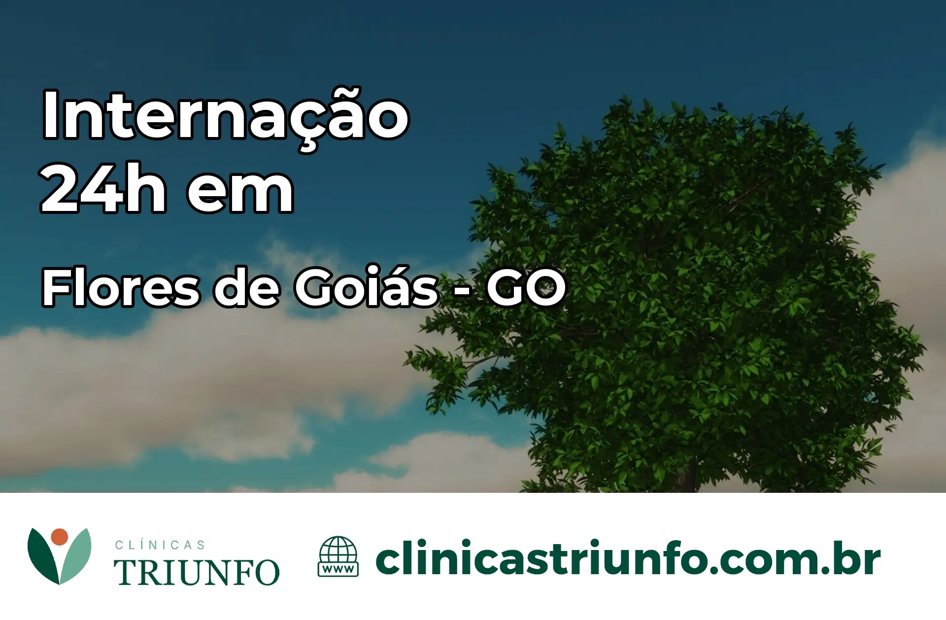 Internação 24 horas em Flores de Goiás – GO