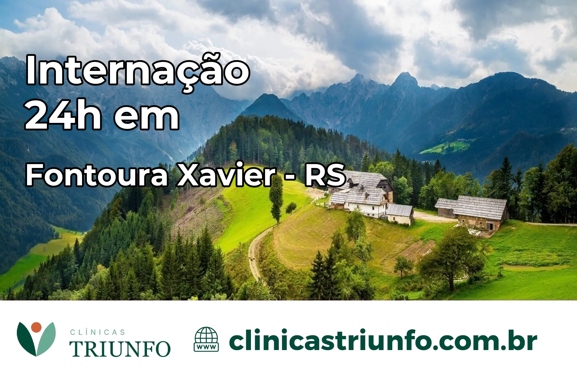 Internação 24 horas em Fontoura Xavier – RS