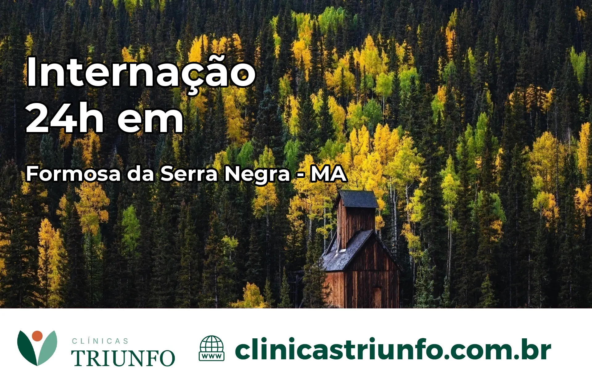 Internação 24 horas em Formosa da Serra Negra – MA
