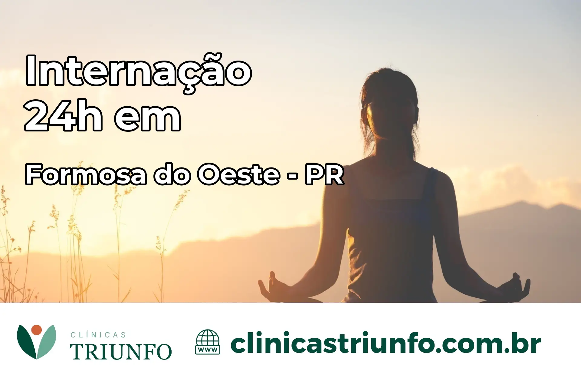 Internação 24 horas em Formosa do Oeste – PR