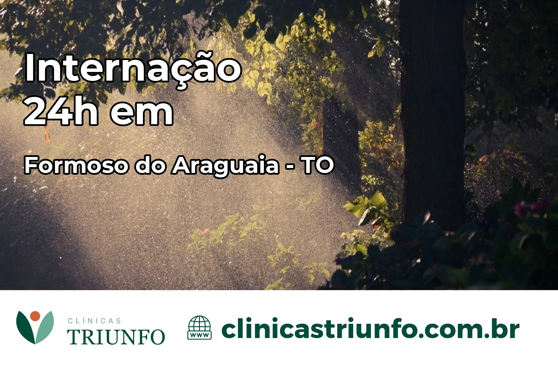 Internação 24 horas em Formoso do Araguaia – TO