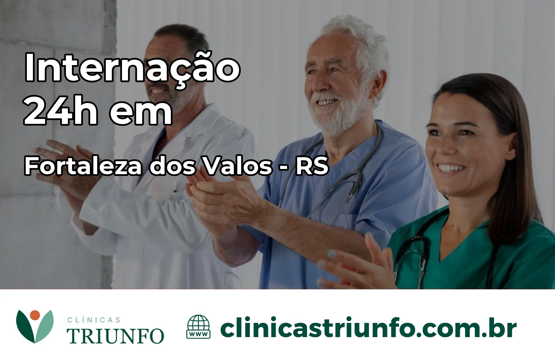 Internação 24 horas em Fortaleza dos Valos – RS