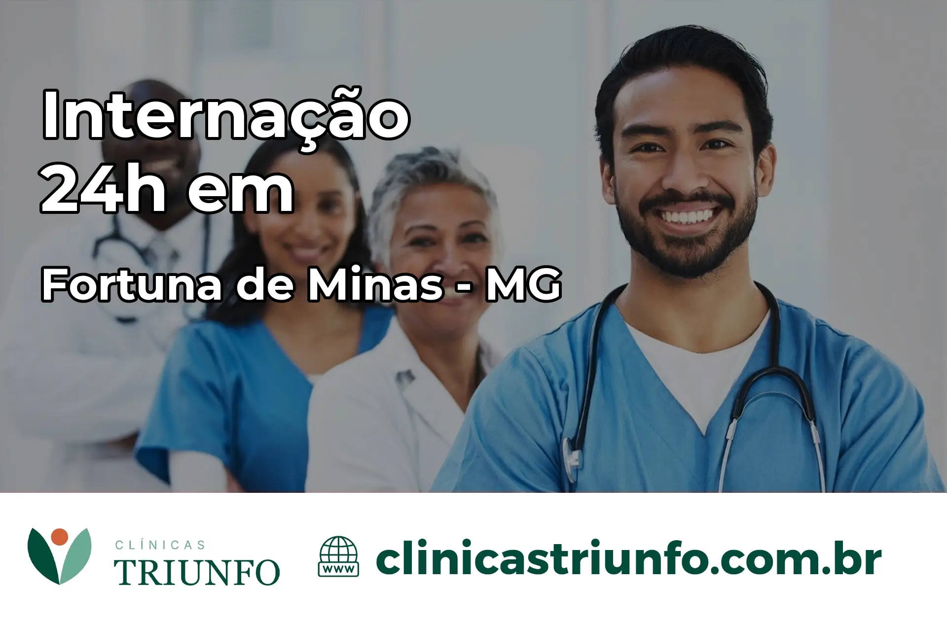 Internação 24 horas em Fortuna de Minas – MG