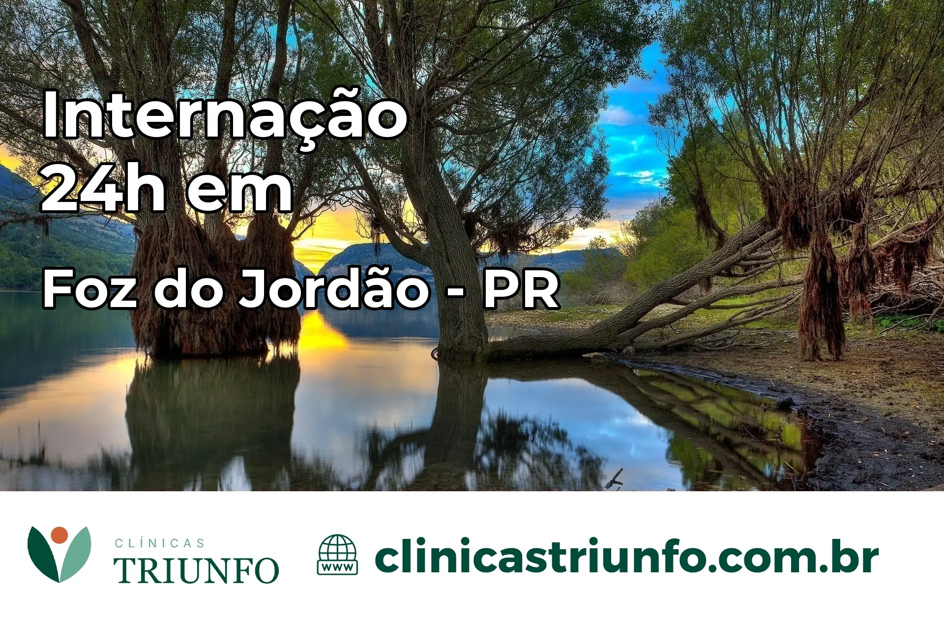 Internação 24 horas em Foz do Jordão – PR
