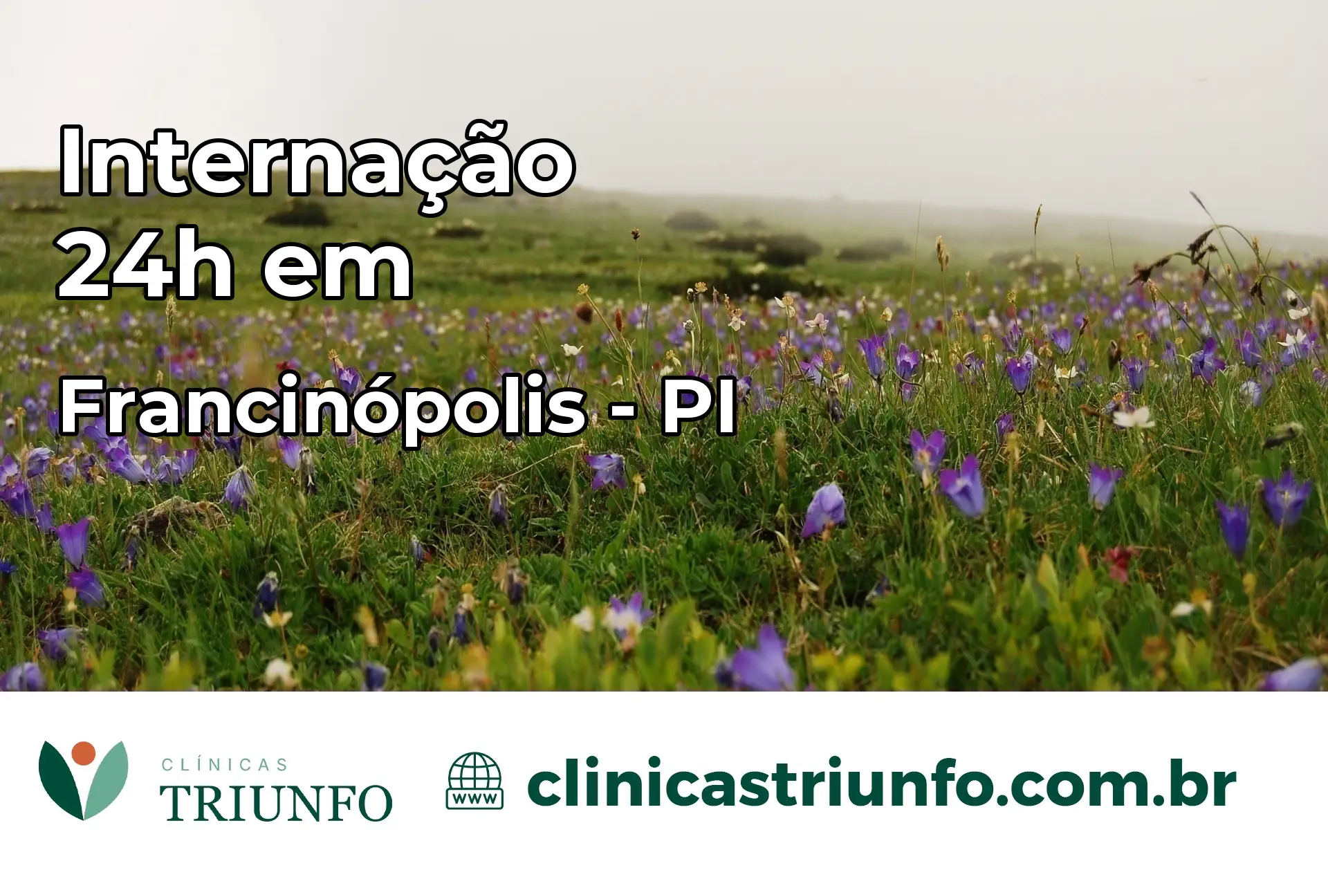Internação 24 horas em Francinópolis – PI
