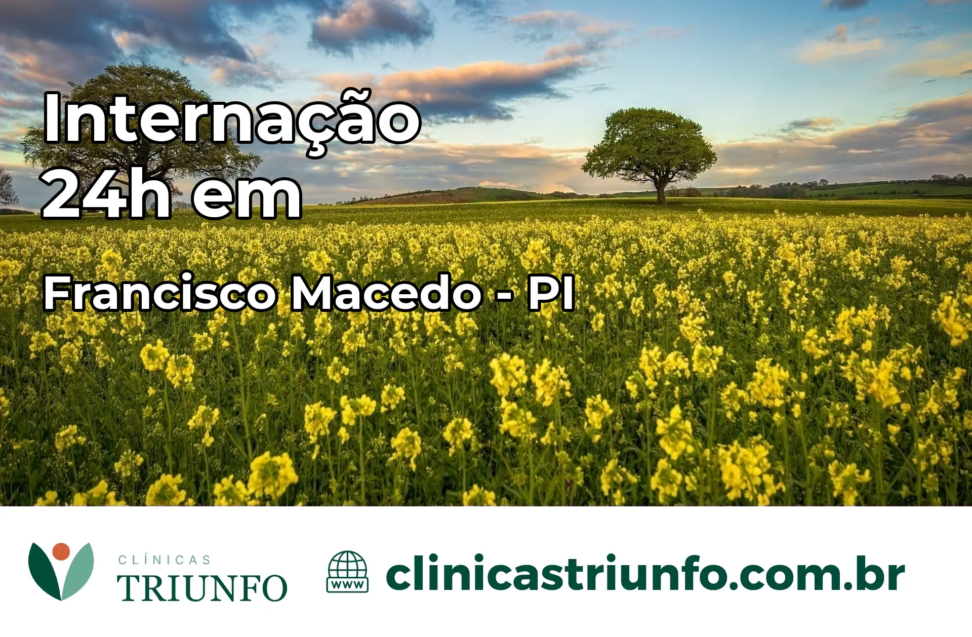 Internação 24 horas em Francisco Macedo – PI