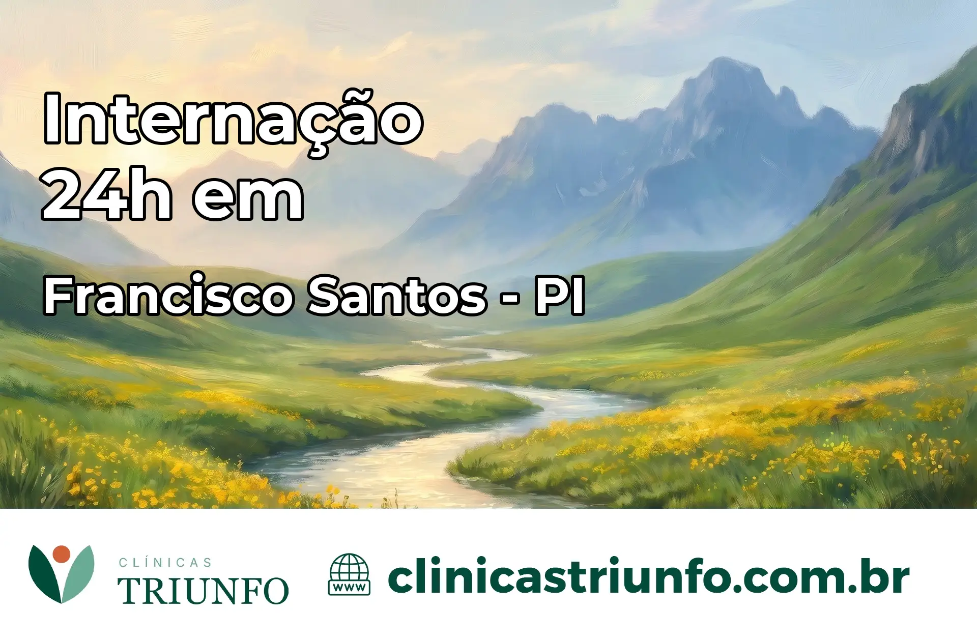 Internação 24 horas em Francisco Santos – PI