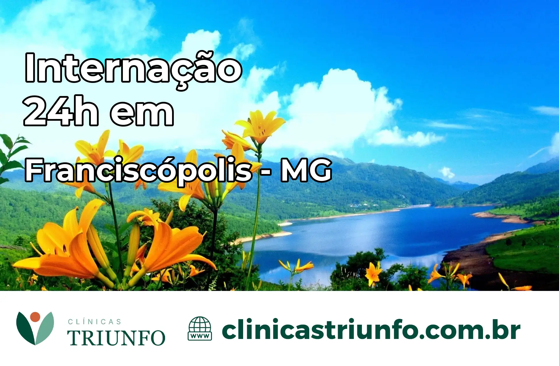 Internação 24 horas em Franciscópolis – MG
