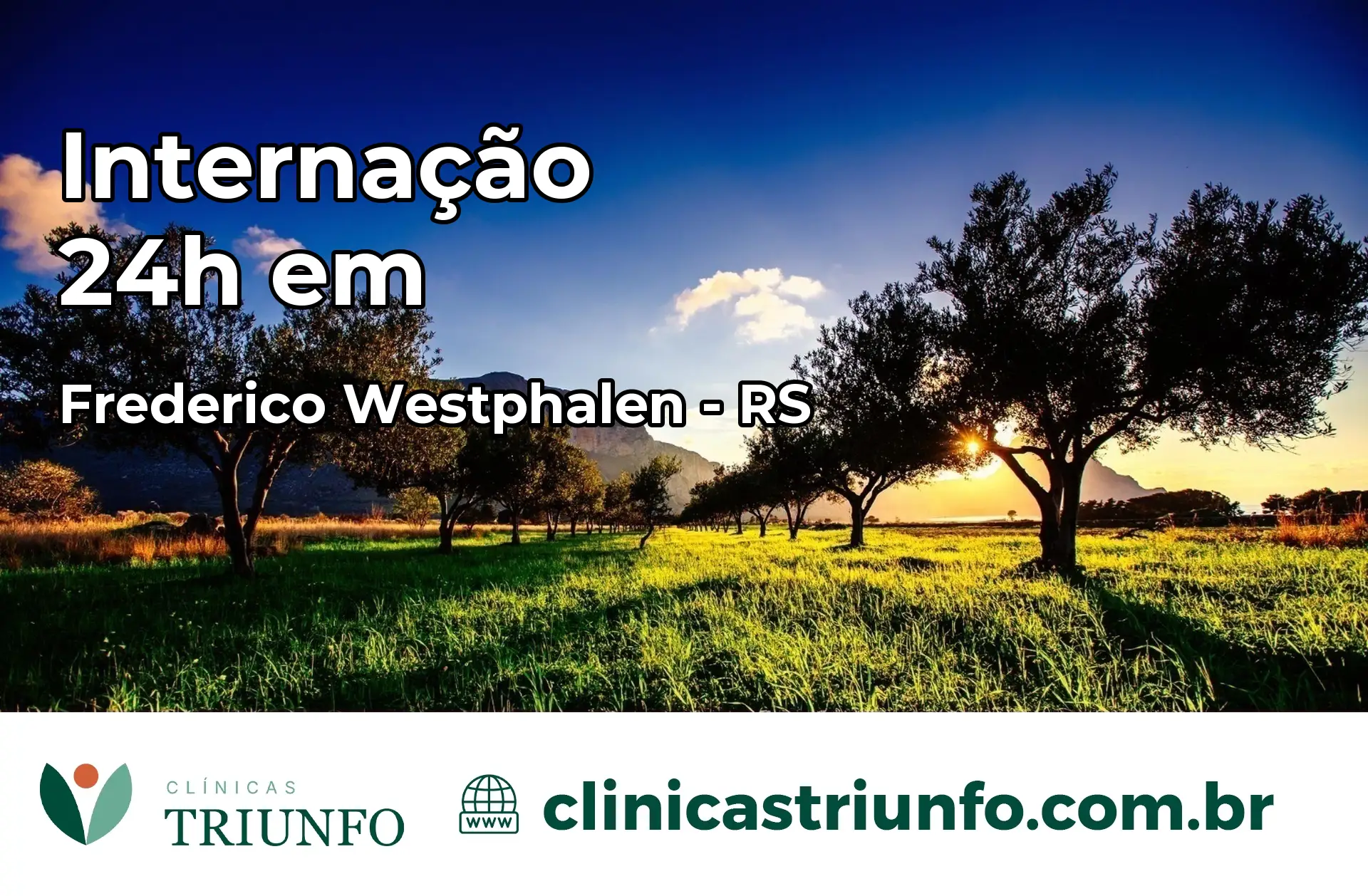 Internação 24 horas em Frederico Westphalen – RS