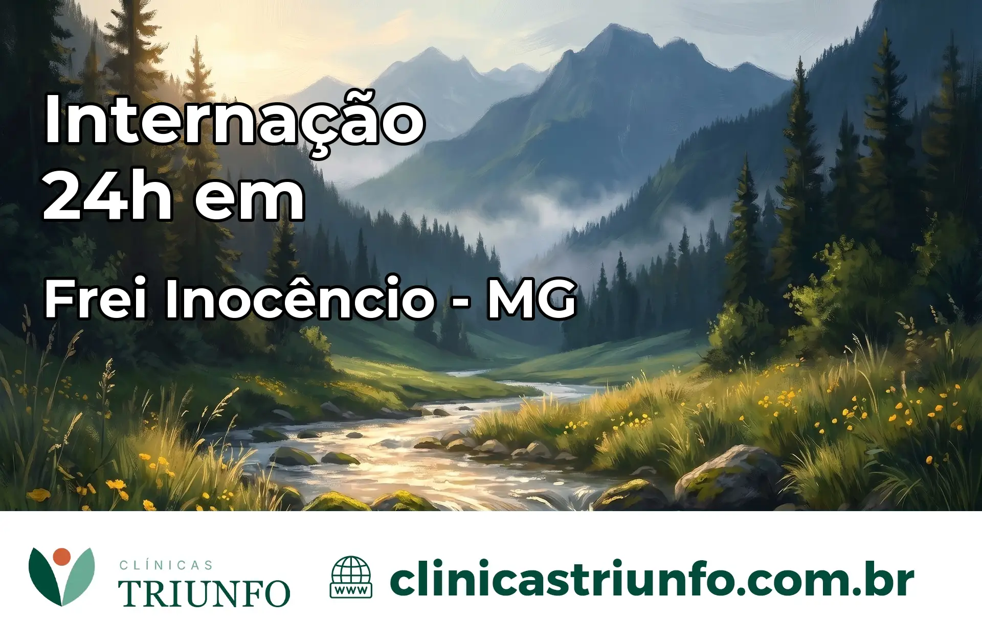 Internação 24 horas em Frei Inocêncio – MG