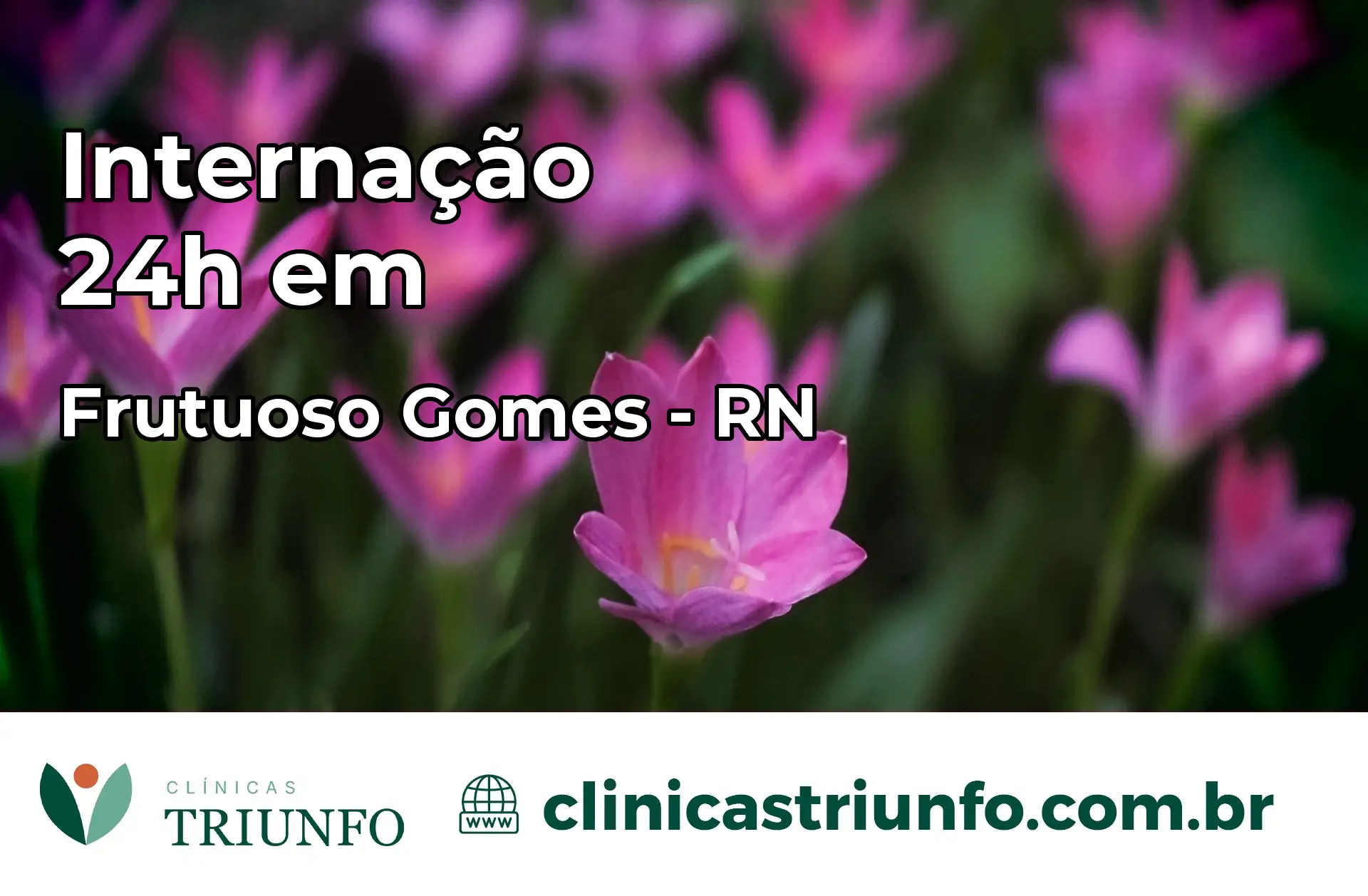 Internação 24 horas em Frutuoso Gomes – RN