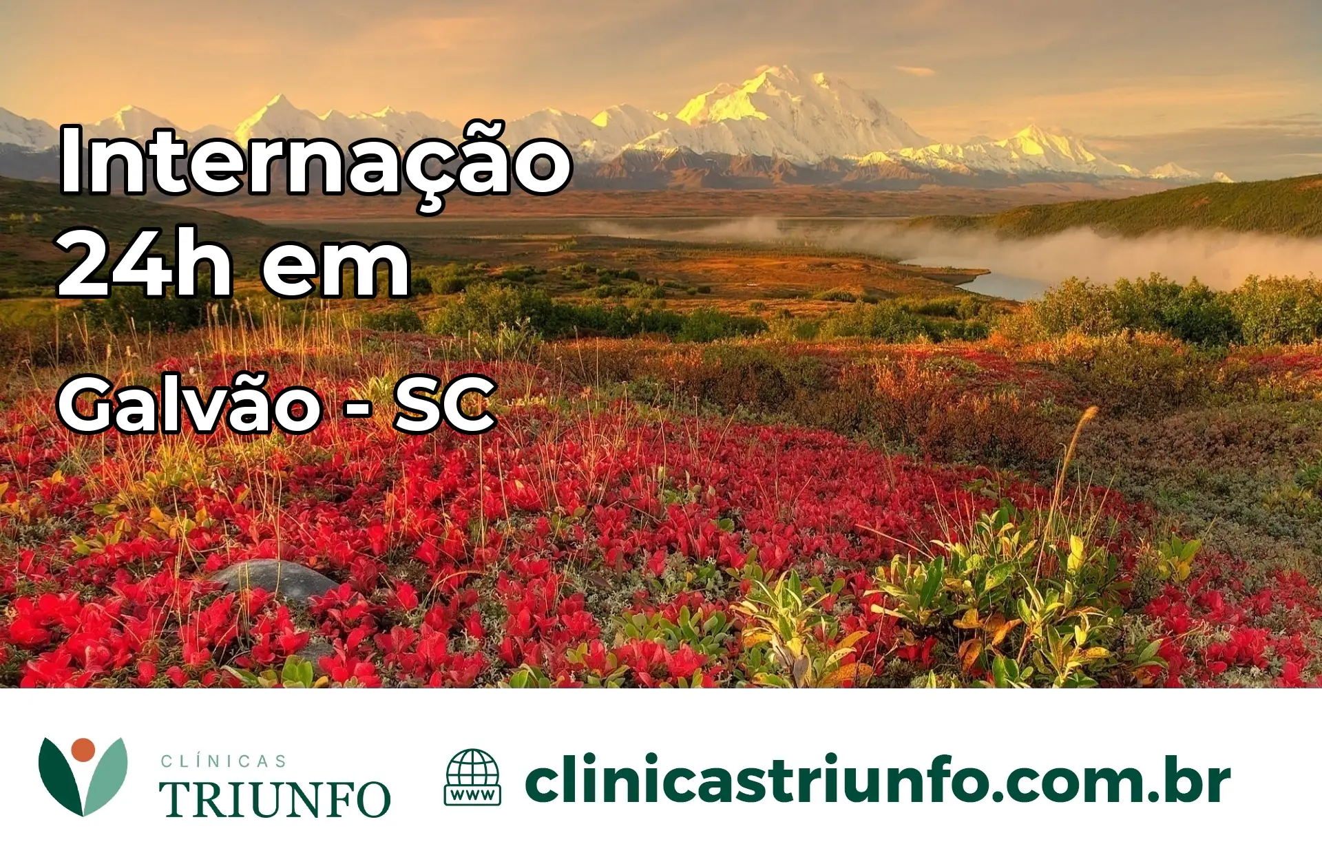 Internação 24 horas em Galvão – SC