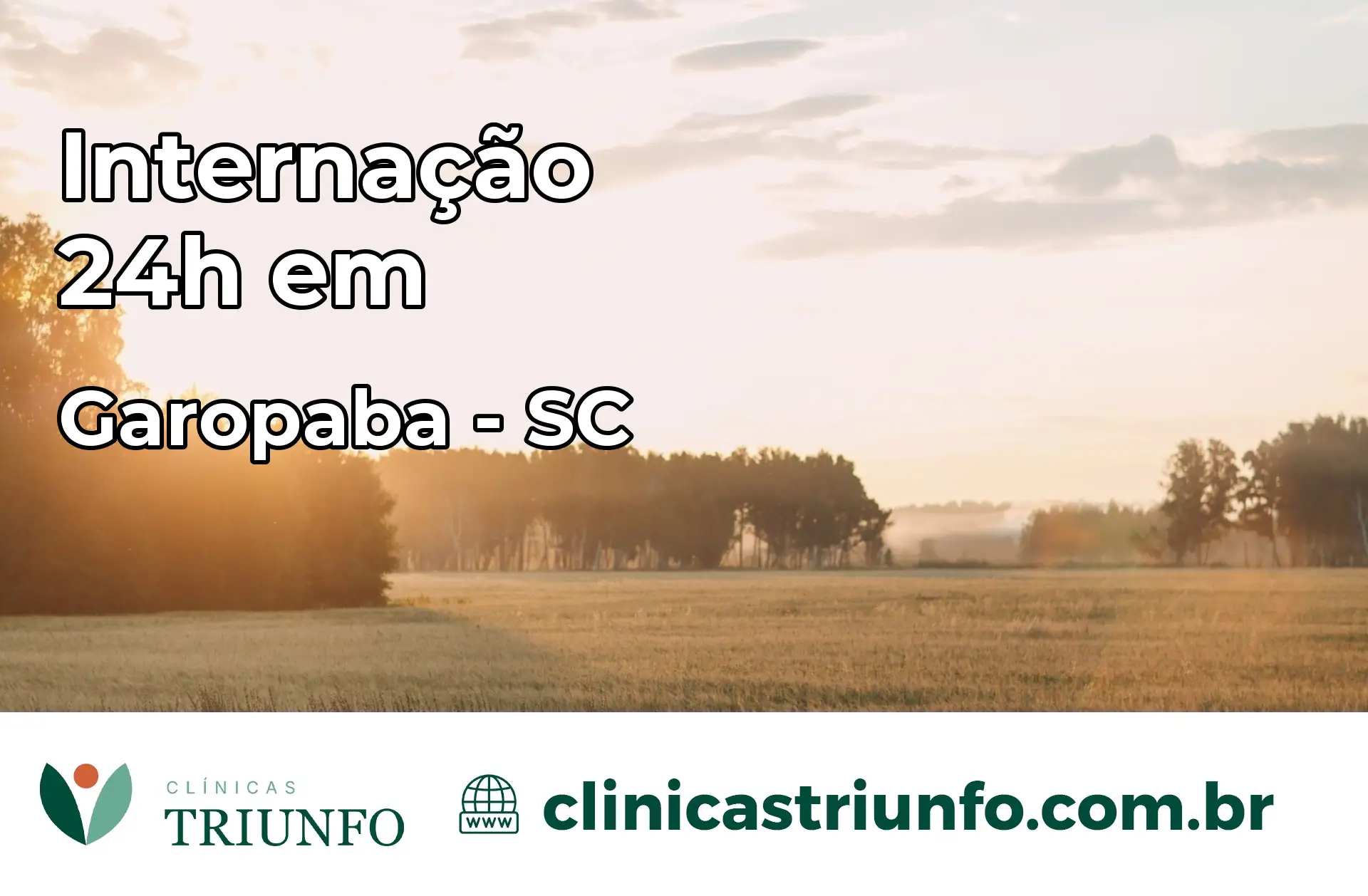 Internação 24 horas em Garopaba – SC