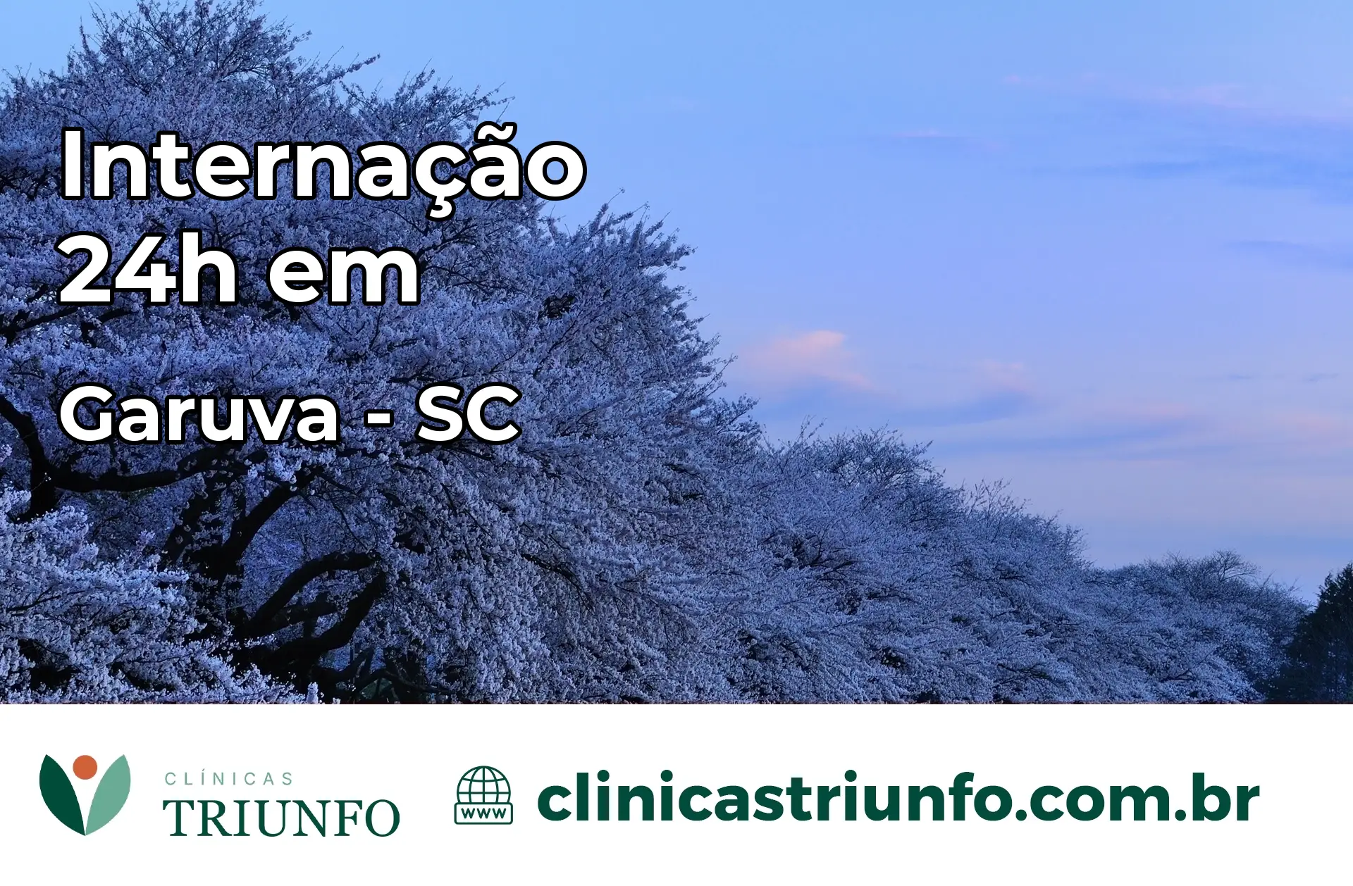 Internação 24 horas em Garuva – SC