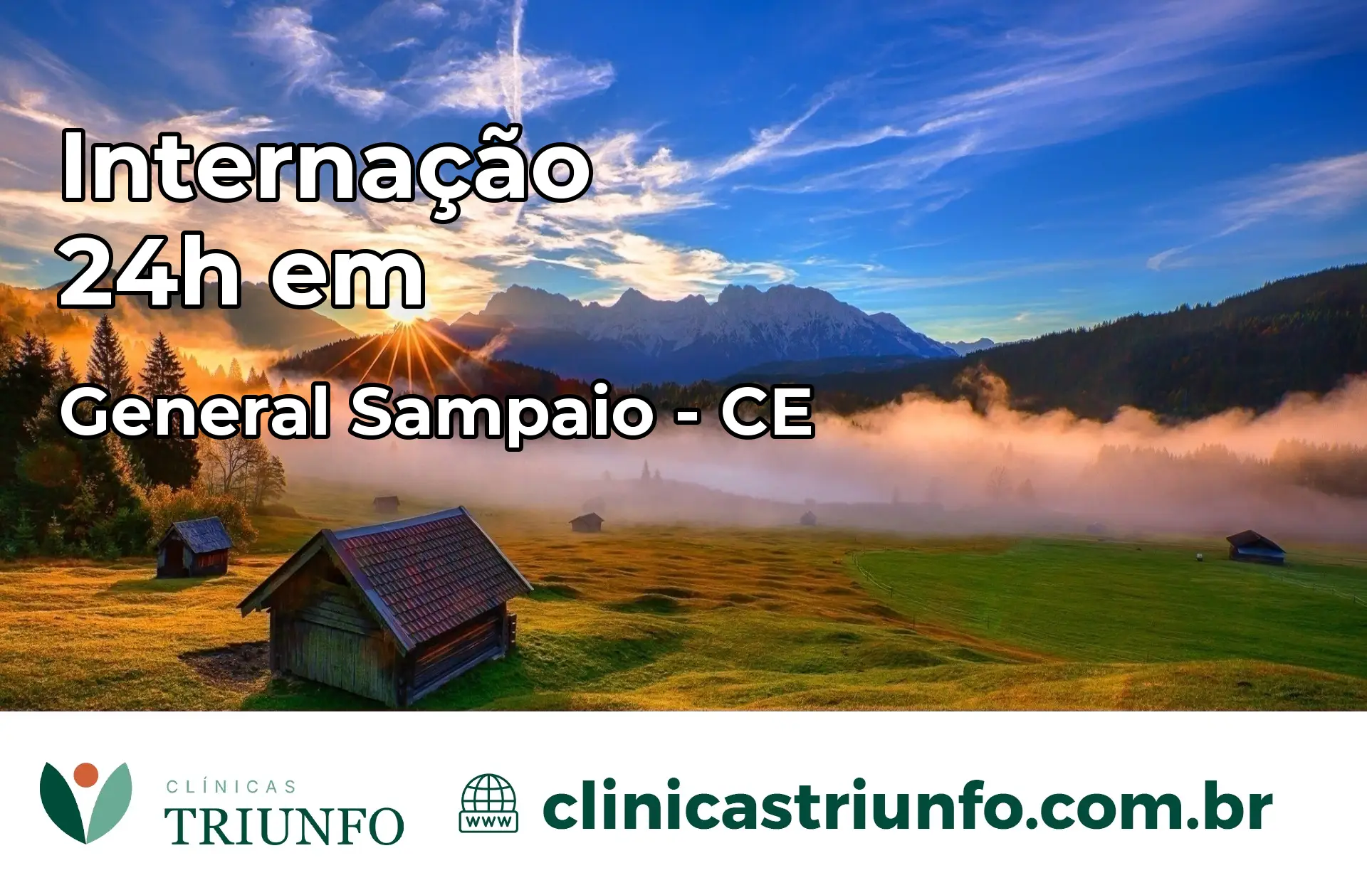 Internação 24 horas em General Sampaio – CE