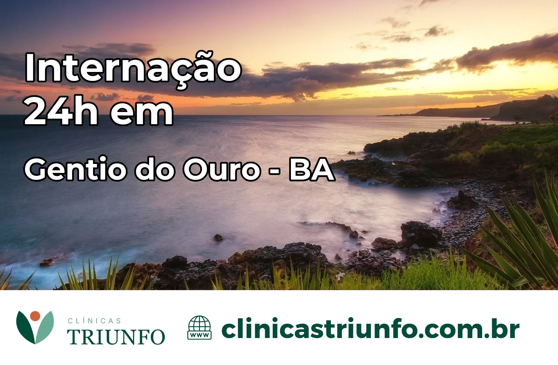 Internação 24 horas em Gentio do Ouro – BA
