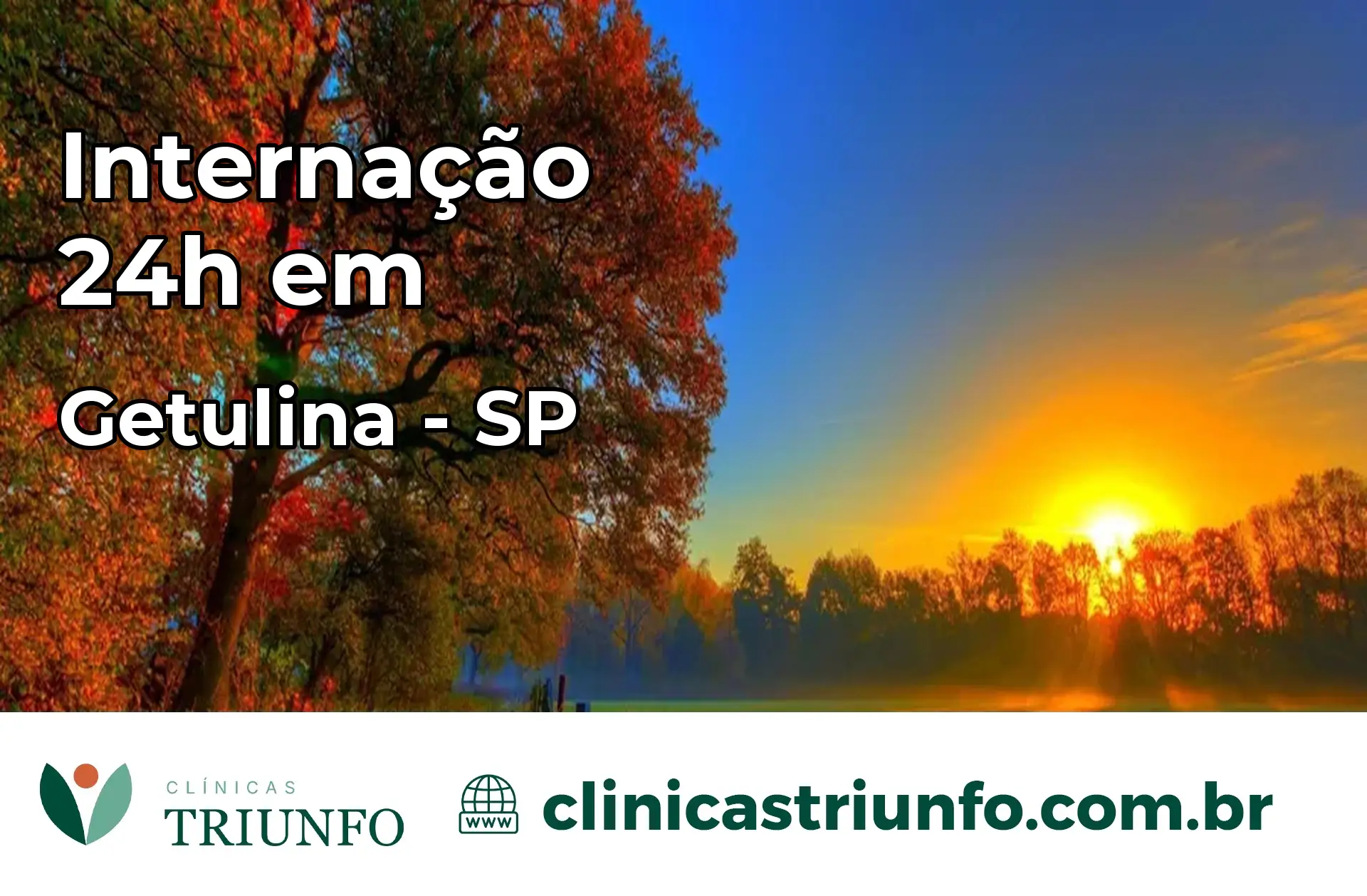Internação 24 horas em Getulina – SP