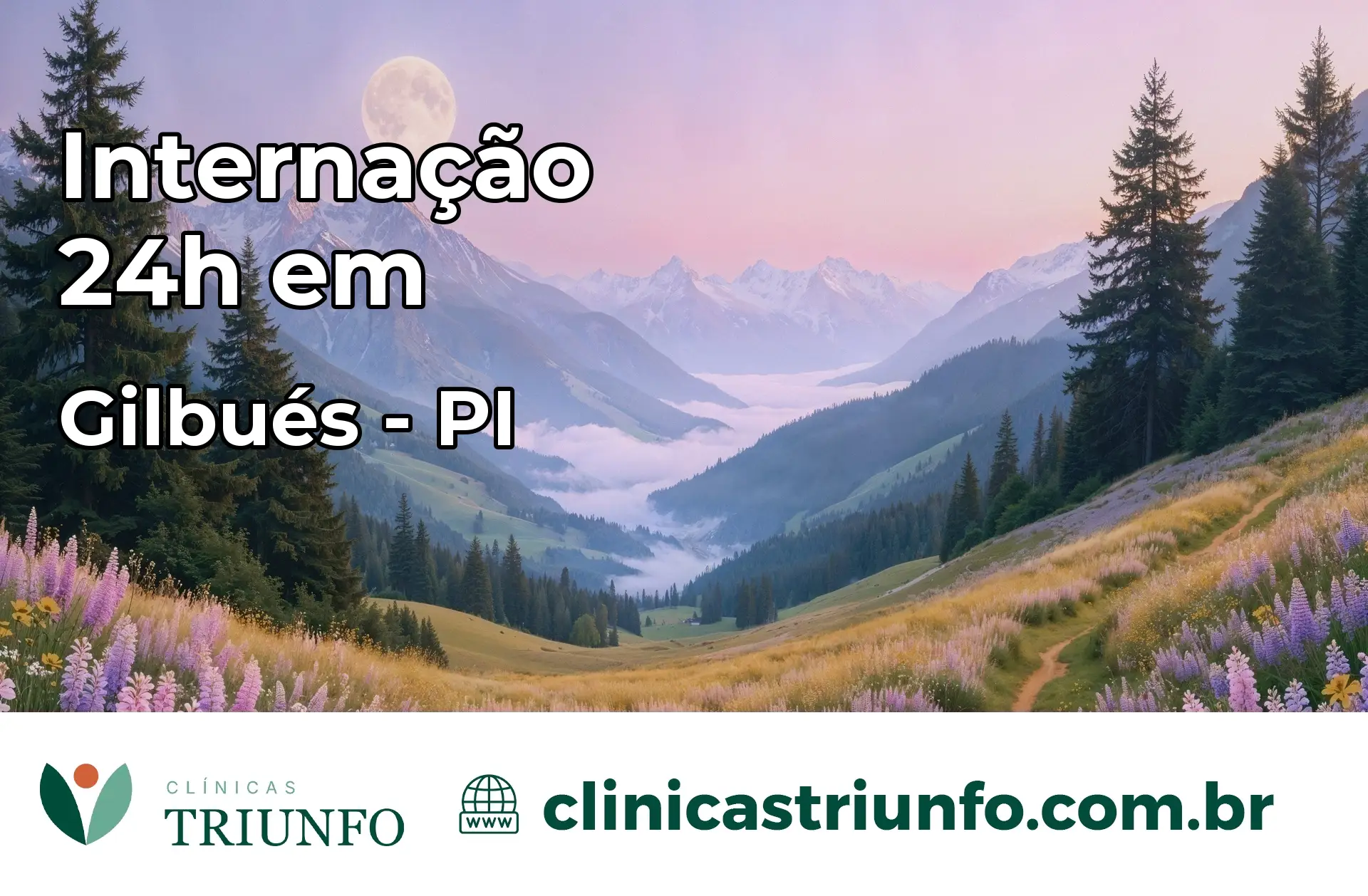 Internação 24 horas em Gilbués – PI