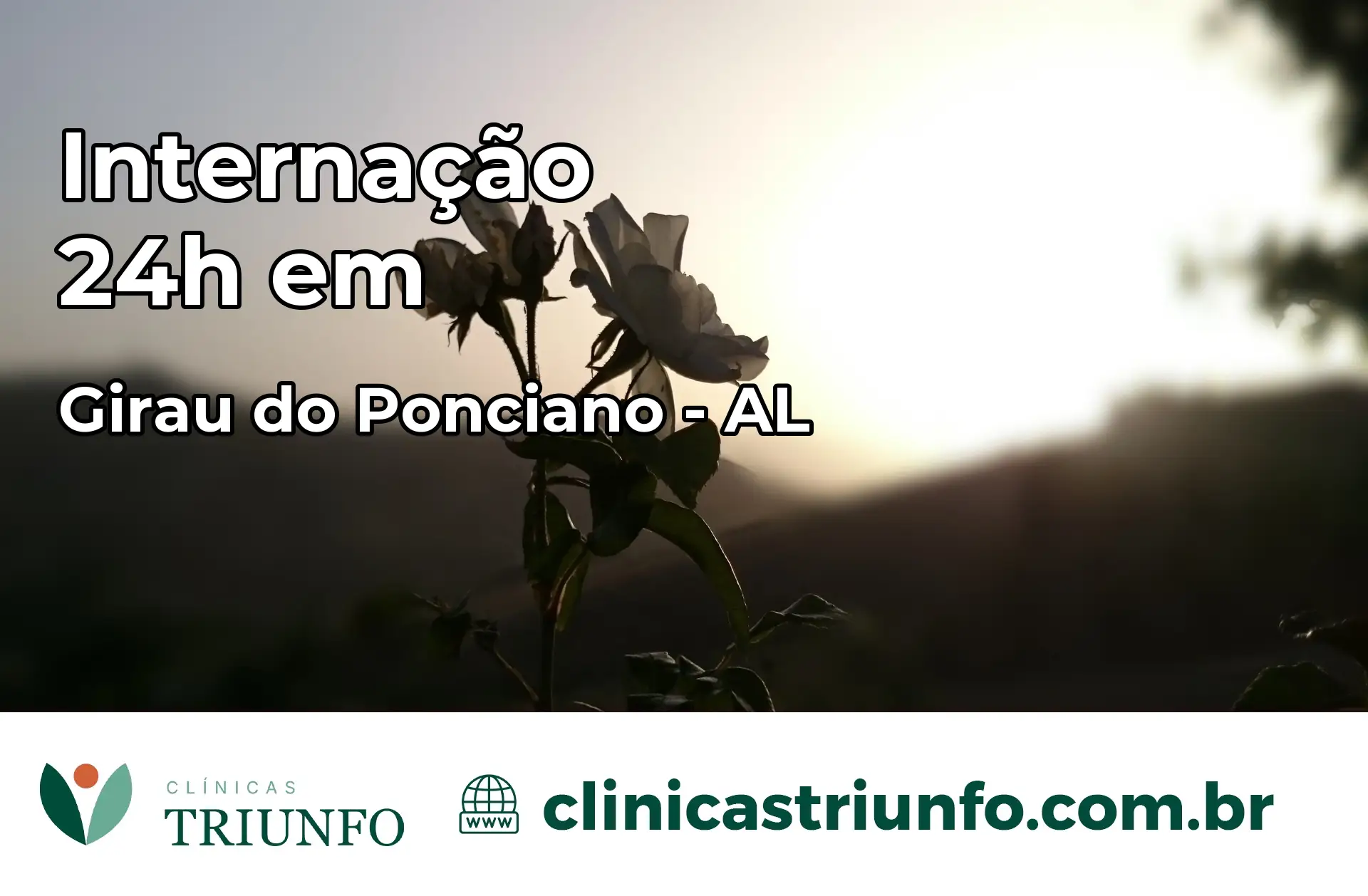 Internação 24 horas em Girau do Ponciano – AL