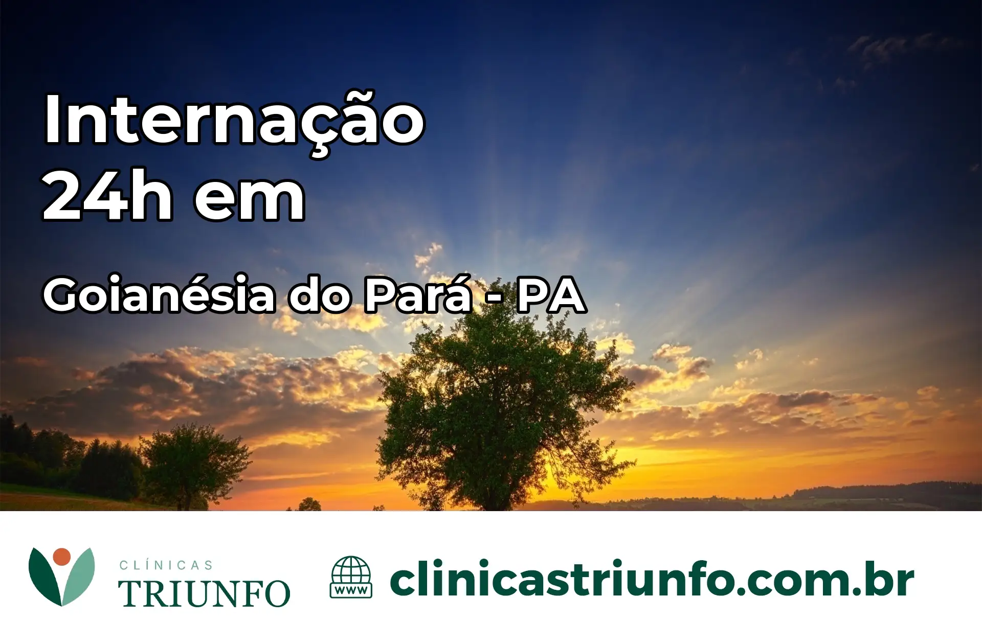 Internação 24 horas em Goianésia do Pará – PA