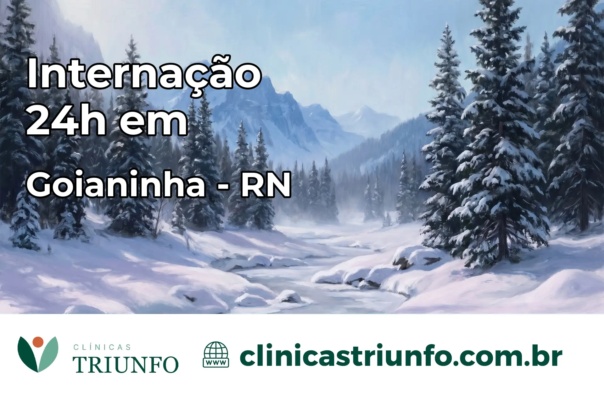 Internação 24 horas em Goianinha – RN