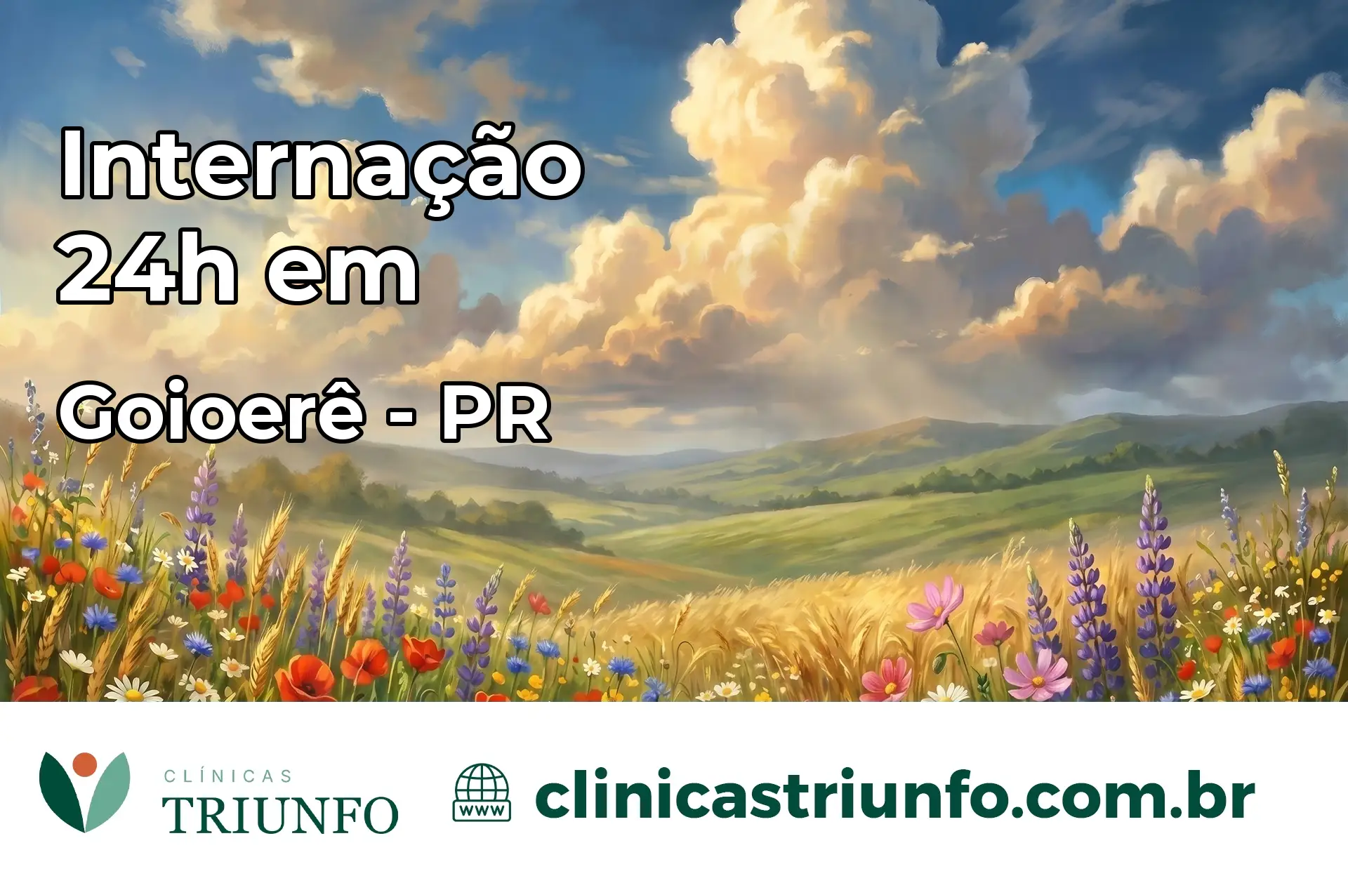 Internação 24 horas em Goioerê – PR