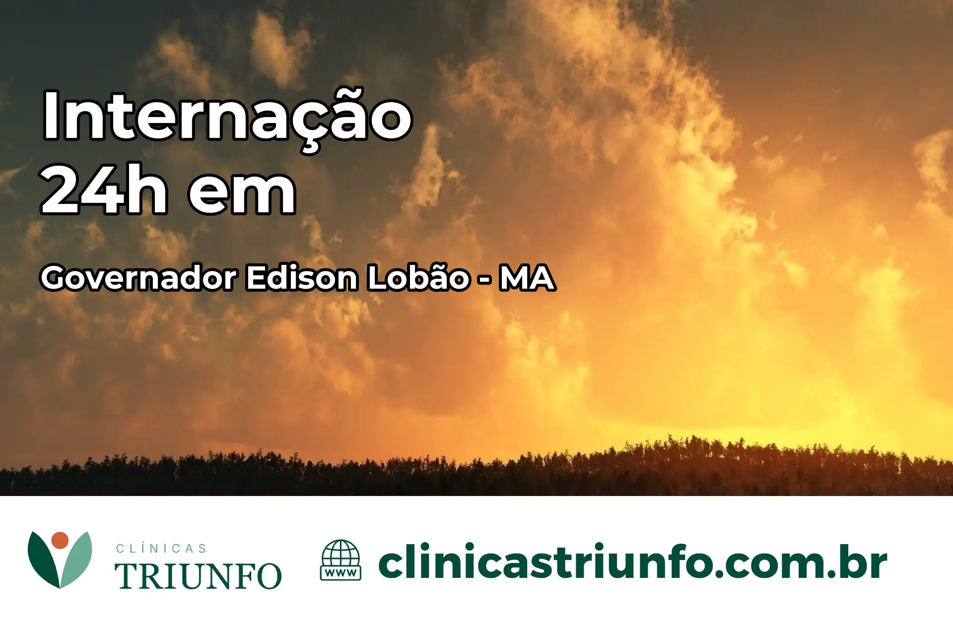 Internação 24 horas em Governador Edison Lobão – MA