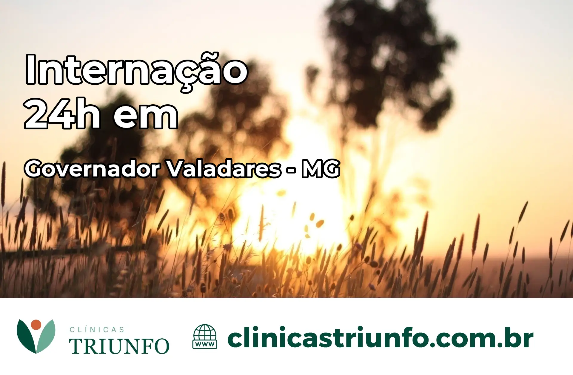 Internação 24 horas em Governador Valadares – MG