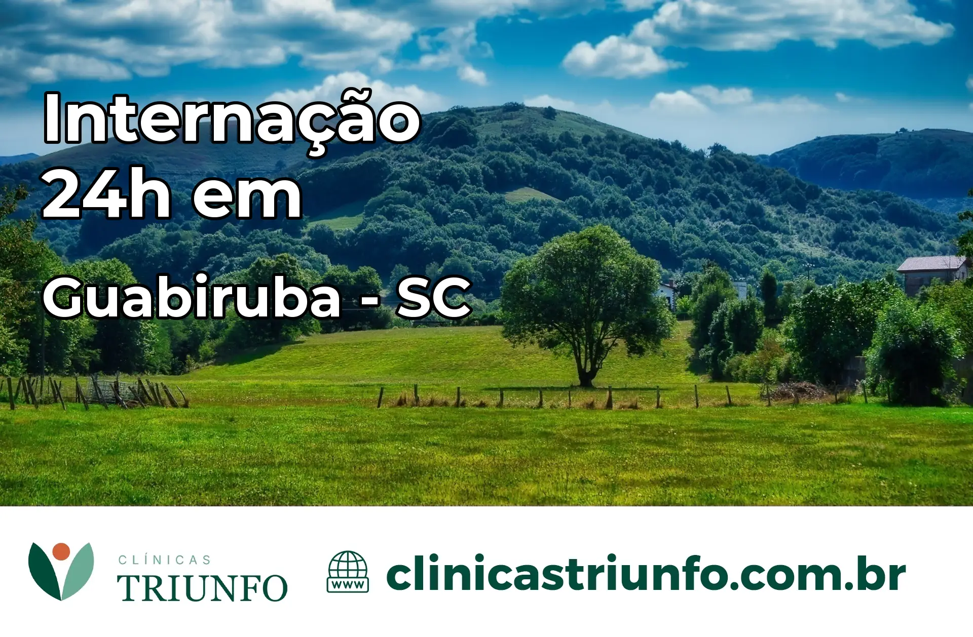Internação 24 horas em Guabiruba – SC