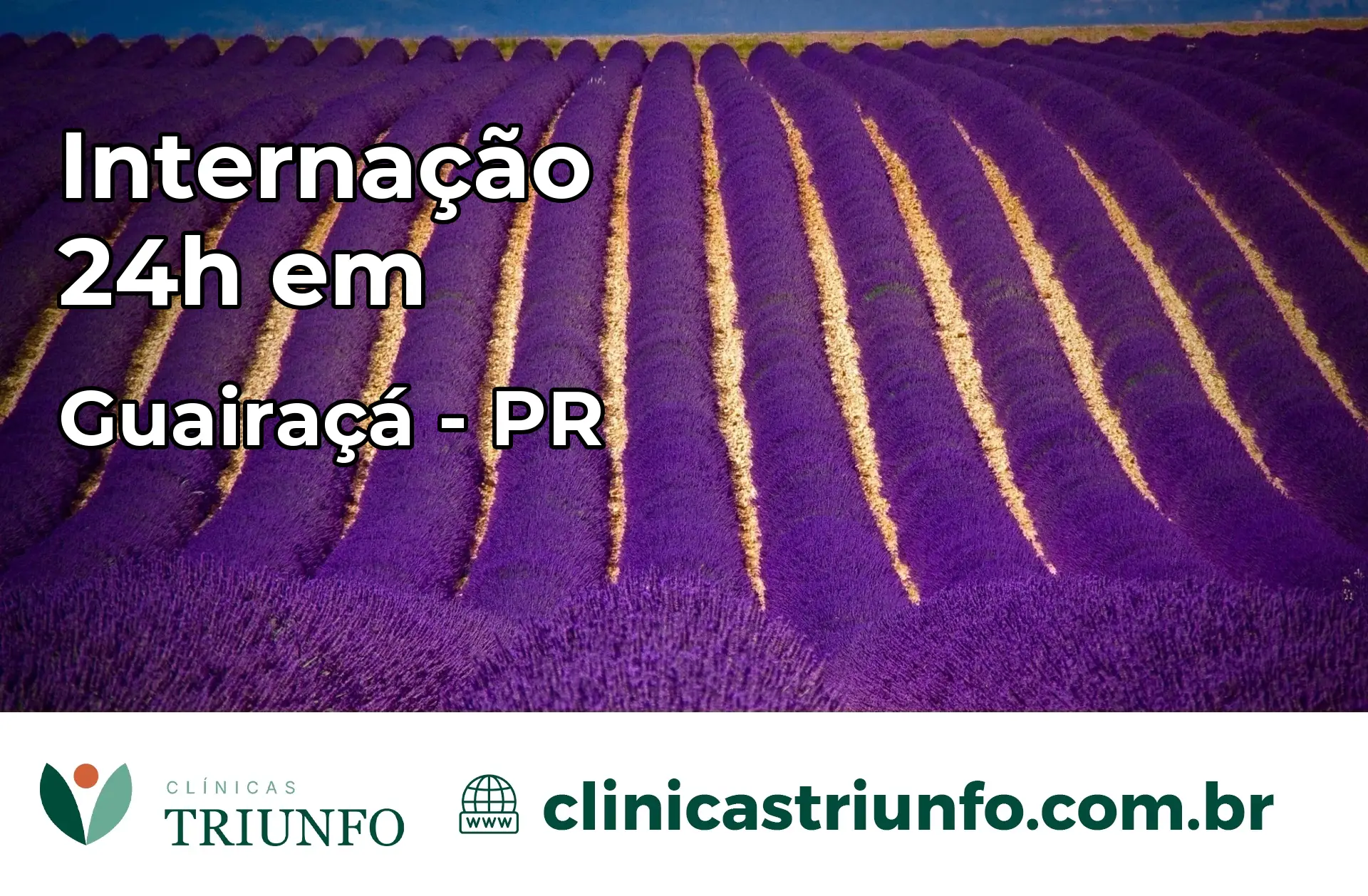 Internação 24 horas em Guairaçá – PR